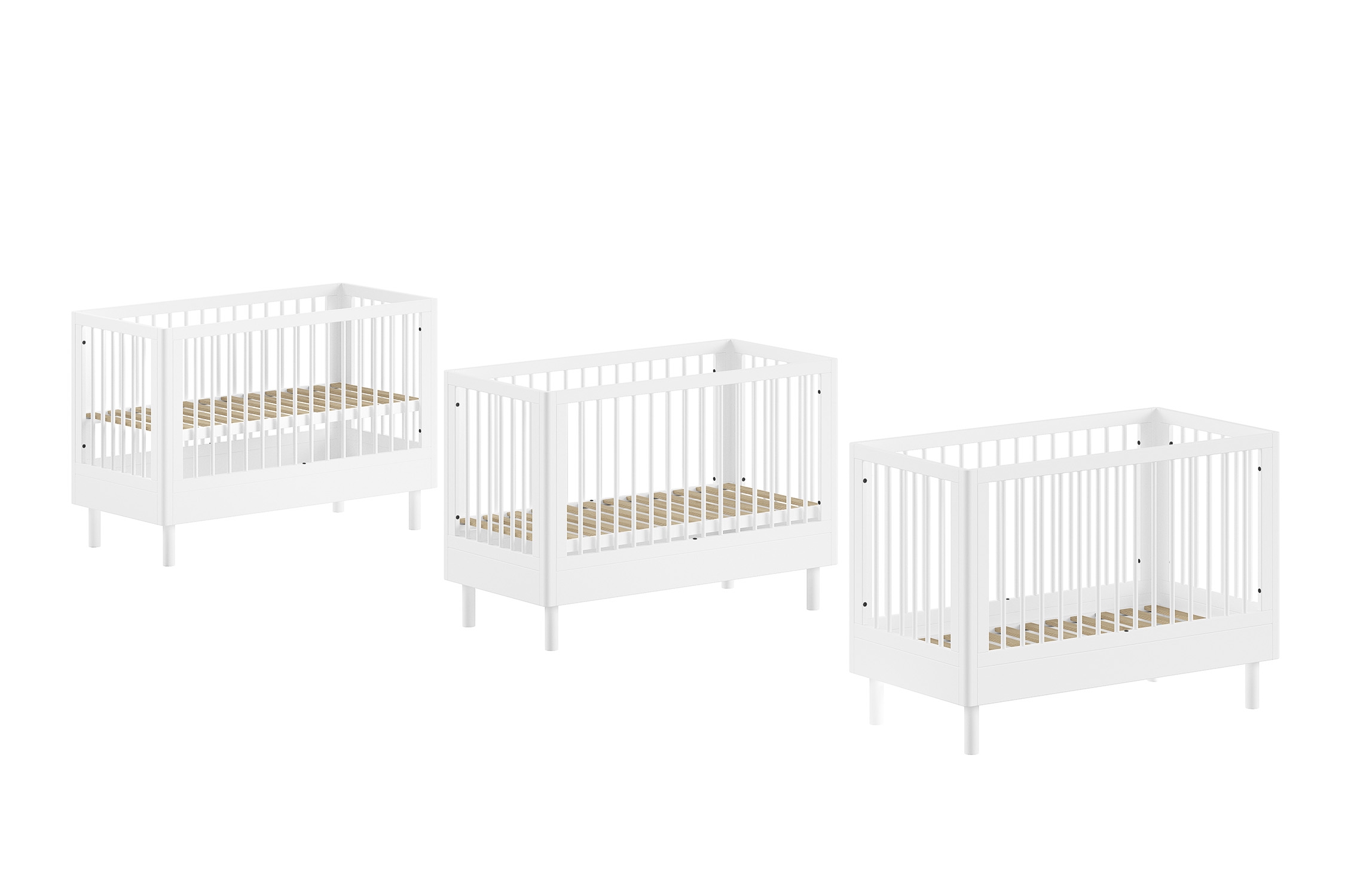 Babybett 60x120 cm - Forrest Beech