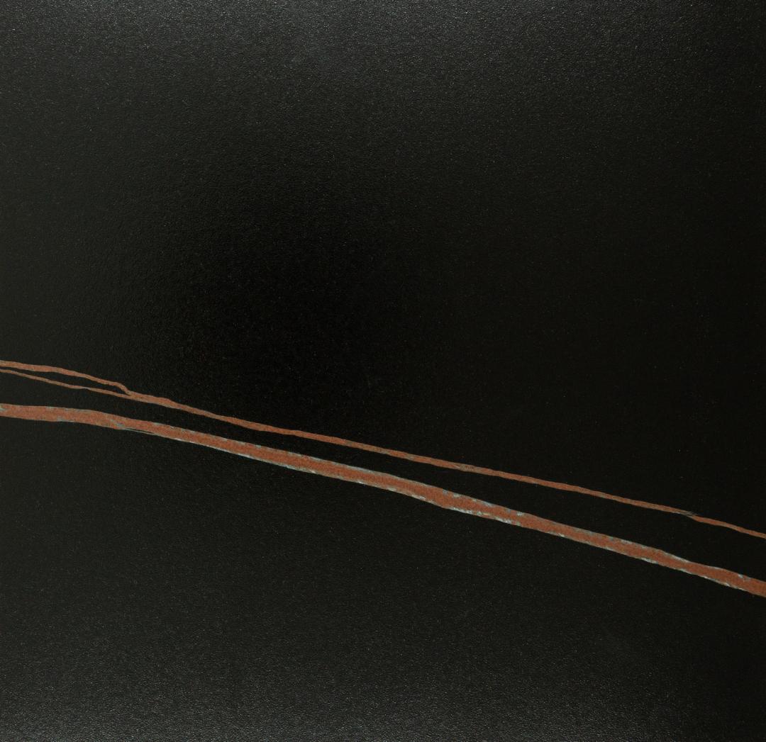 Esstisch, matt schwarz  - Alec