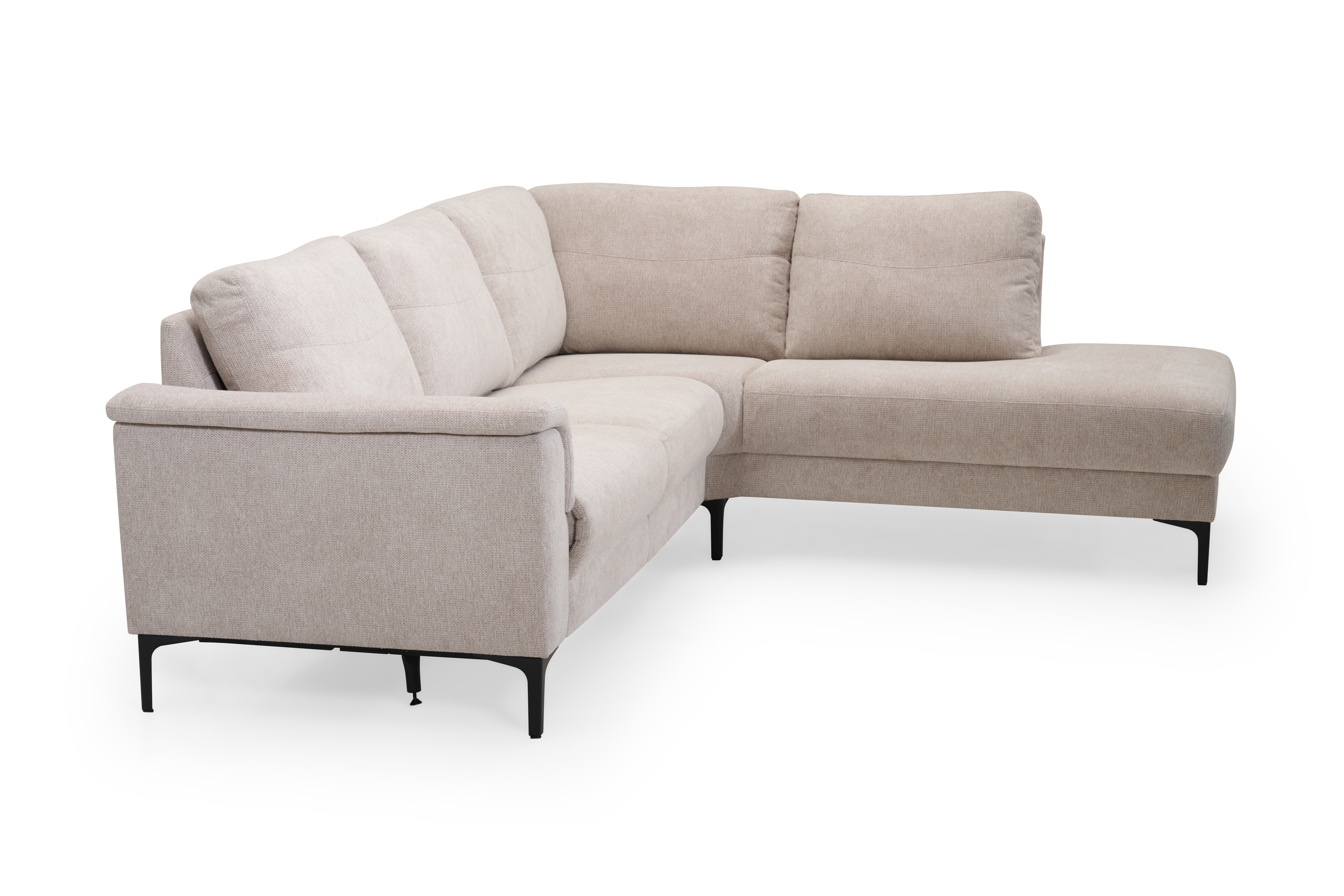 Ecksofa, Stoff Pale - LS26 Grace