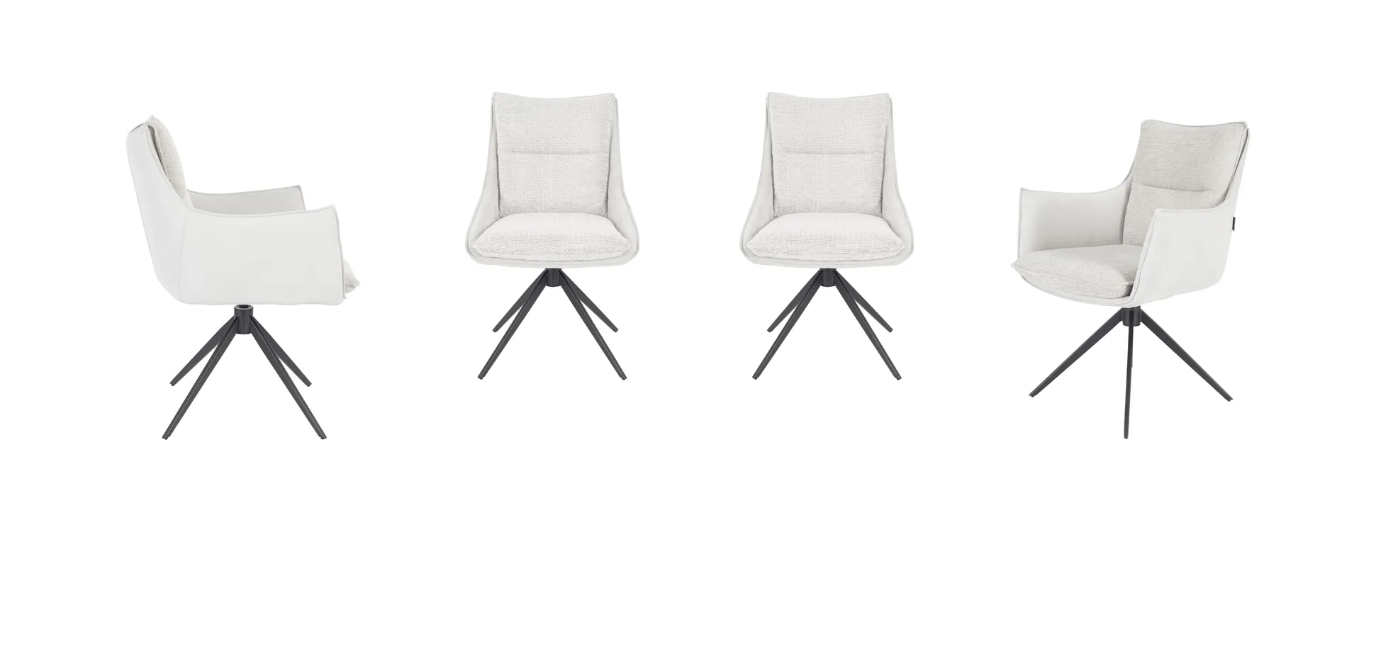 Armlehnstuhl, drehbar 360° autoreturn - Mandy