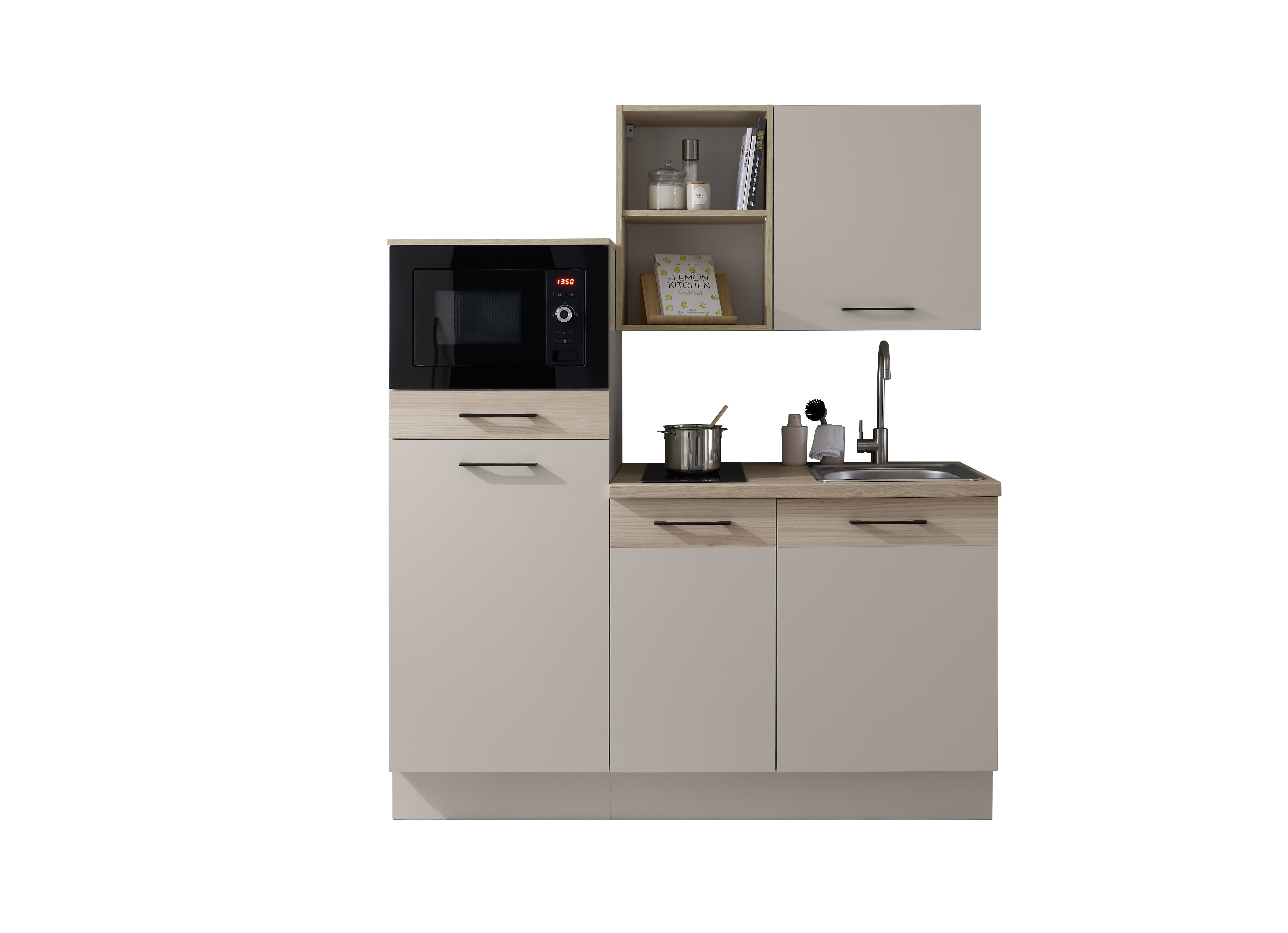 Küchenblock, Kaschmir/Riva Eiche - MyStyle 9010