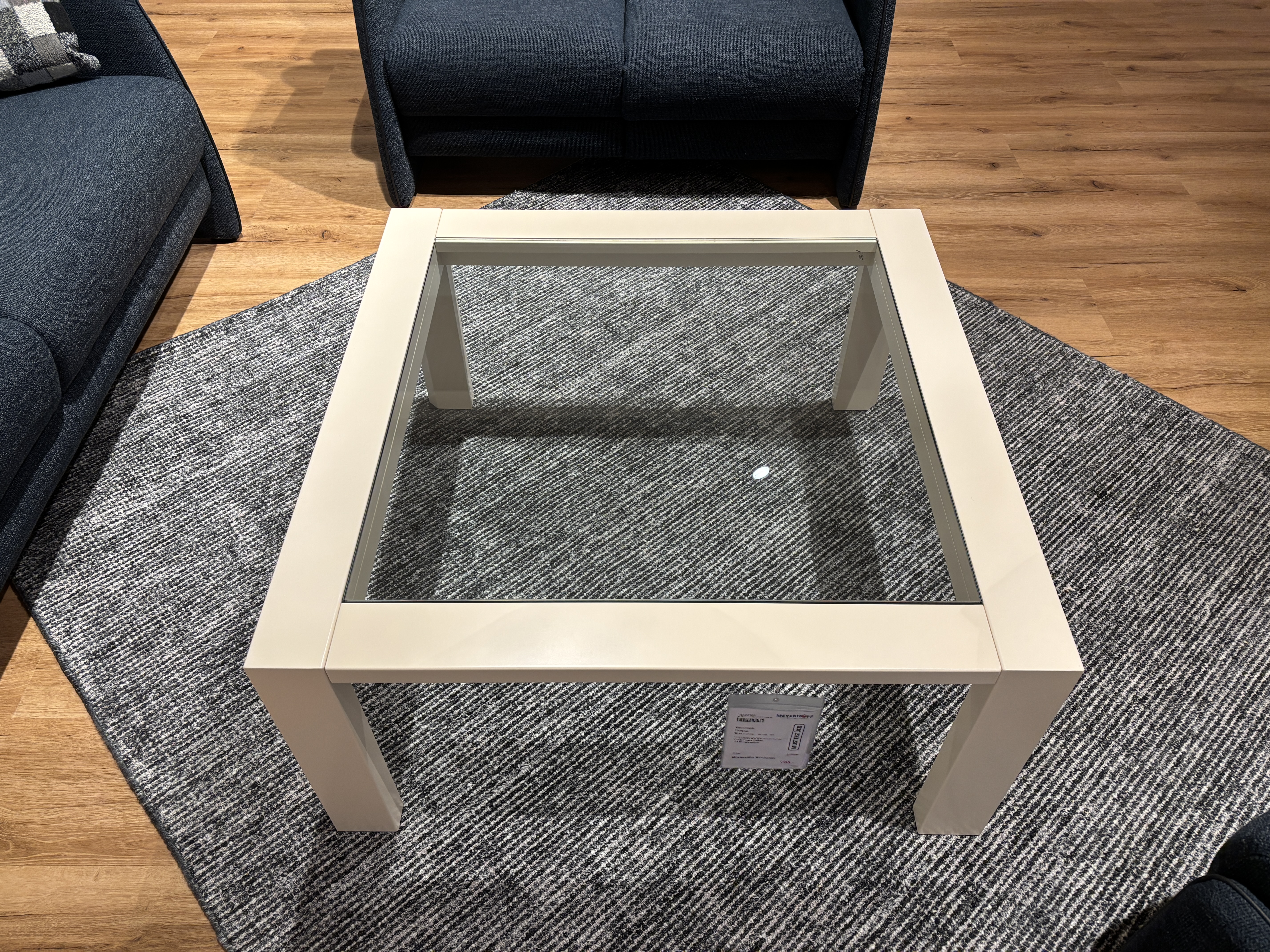 Couchtisch, mit Klarglasplatte  - FRESNO