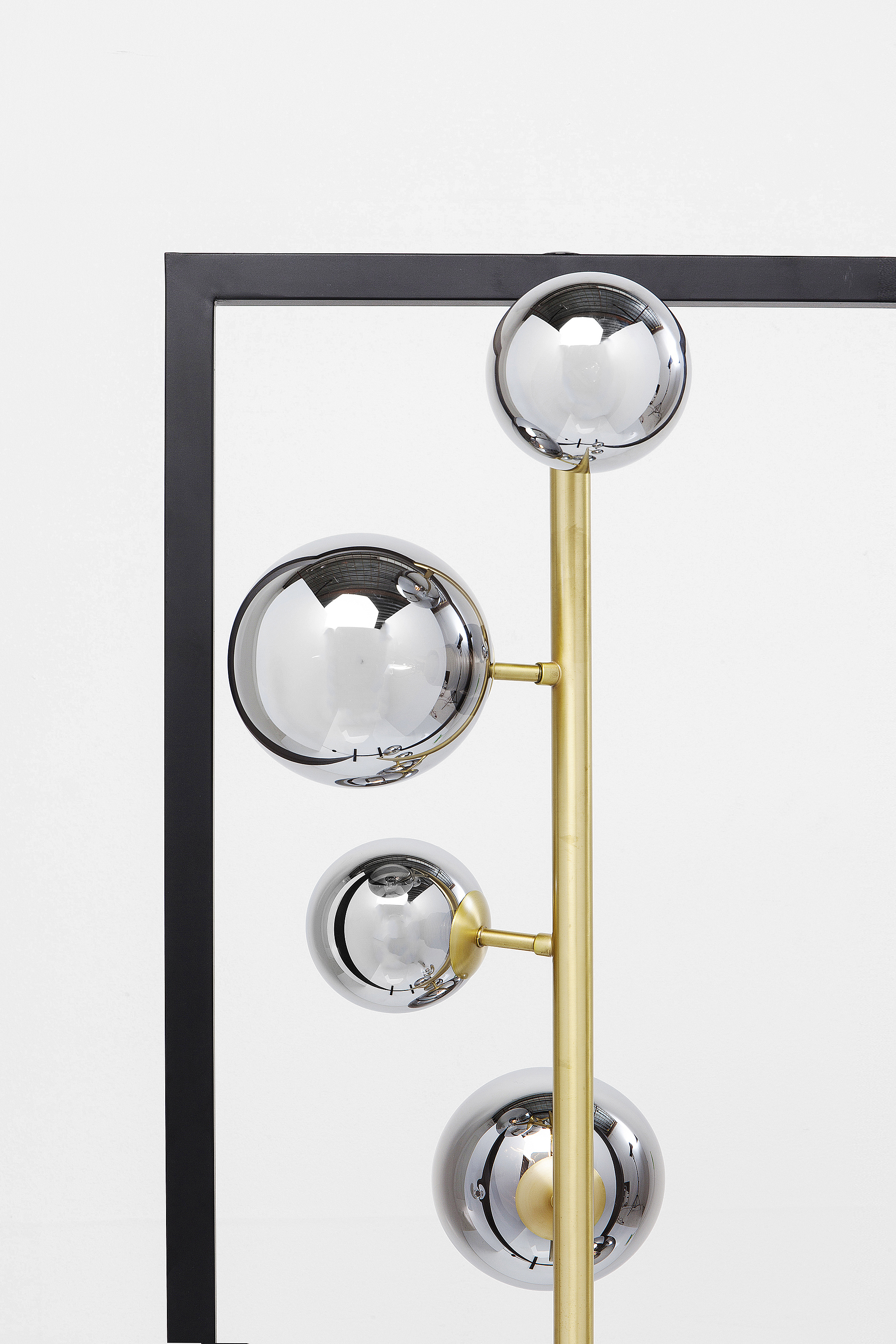 Stehleuchte Balloon Cube - Gold
