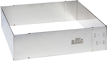 Backrahmen - 22 x 25 cm, verstellbar bis 43 x 48 cm