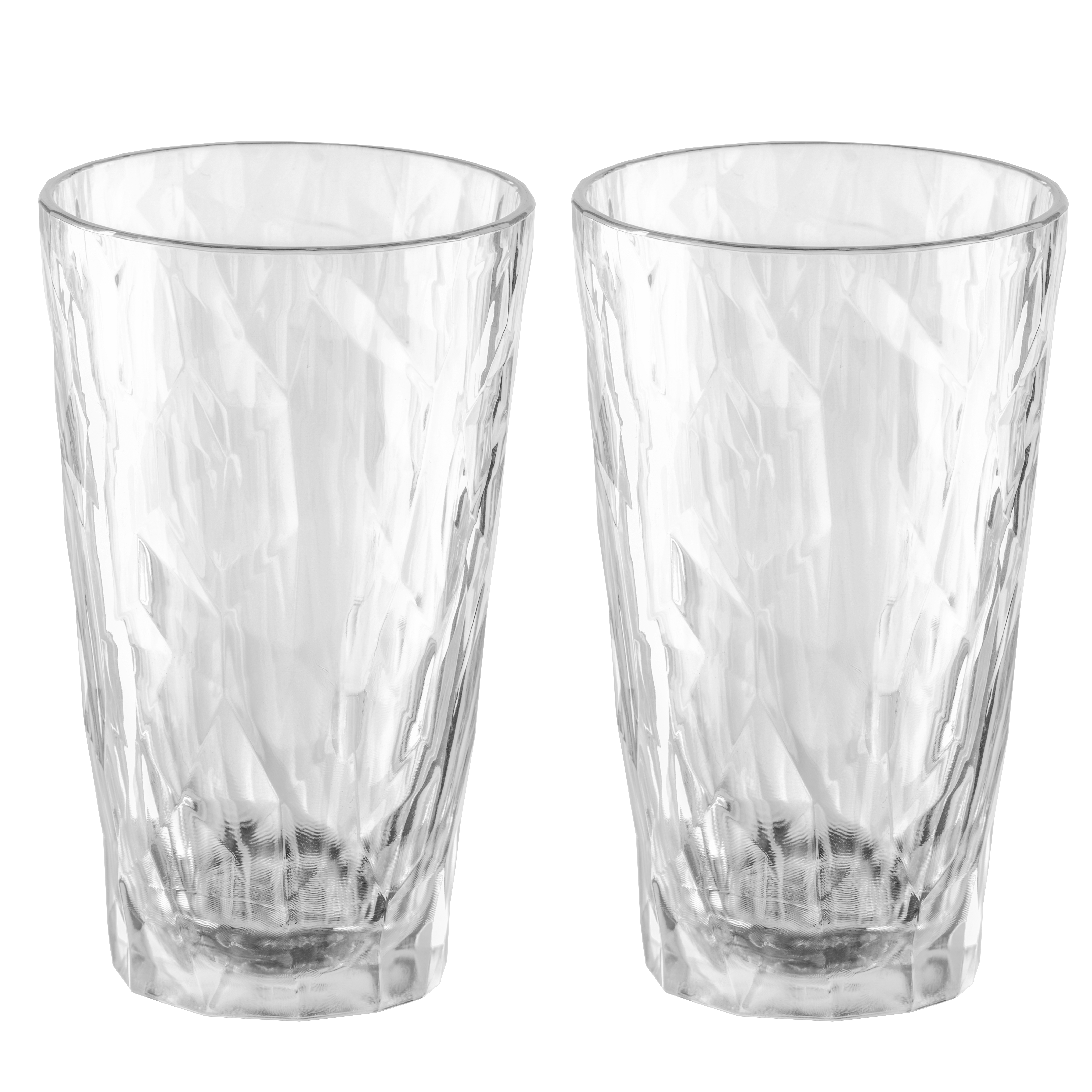Superglas 300ml, crystal clear, 2-er Set - bruchfest, spülmaschinengeeignet, 100% CO2-neutral