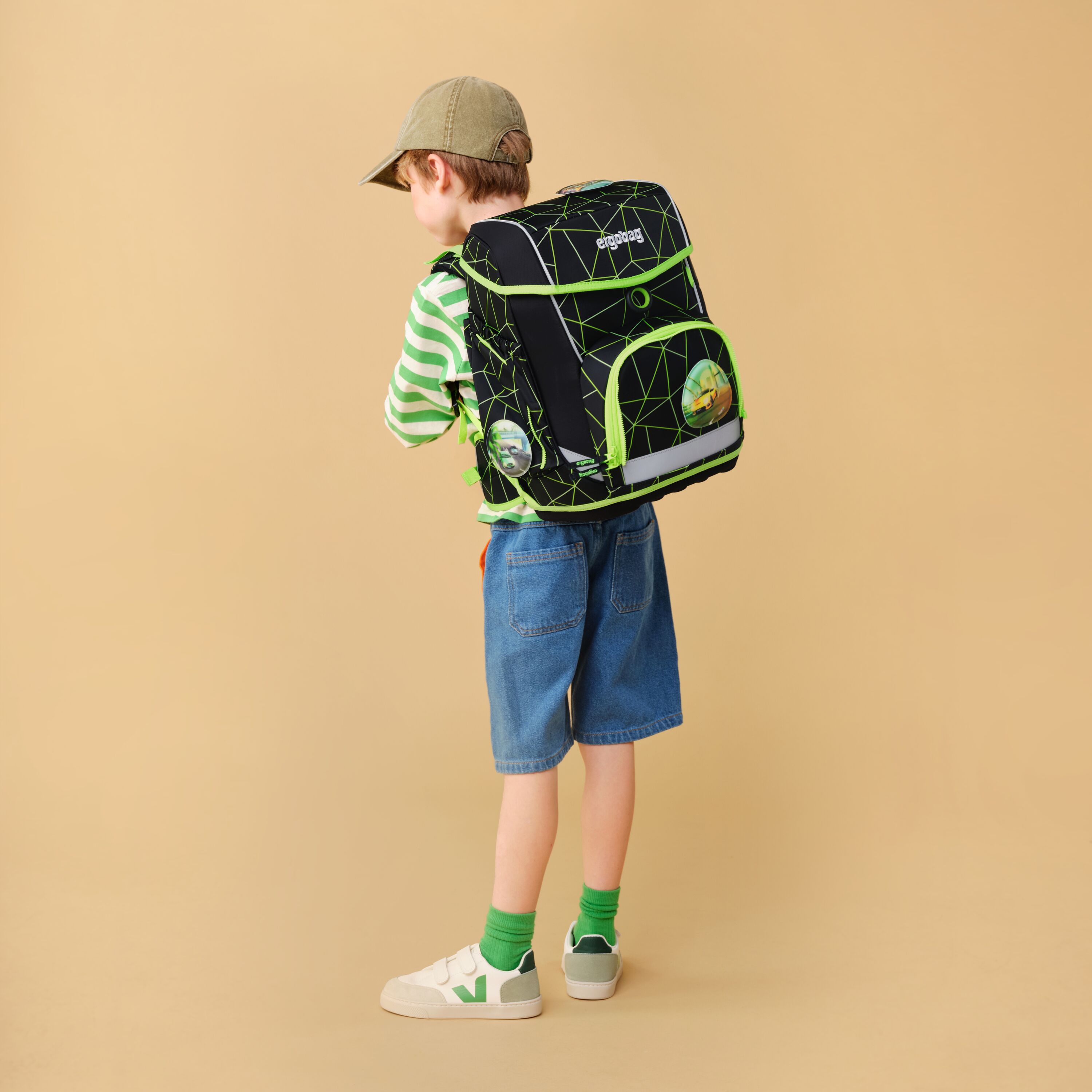 egobag Schulranzenset CyBär Race - cubo