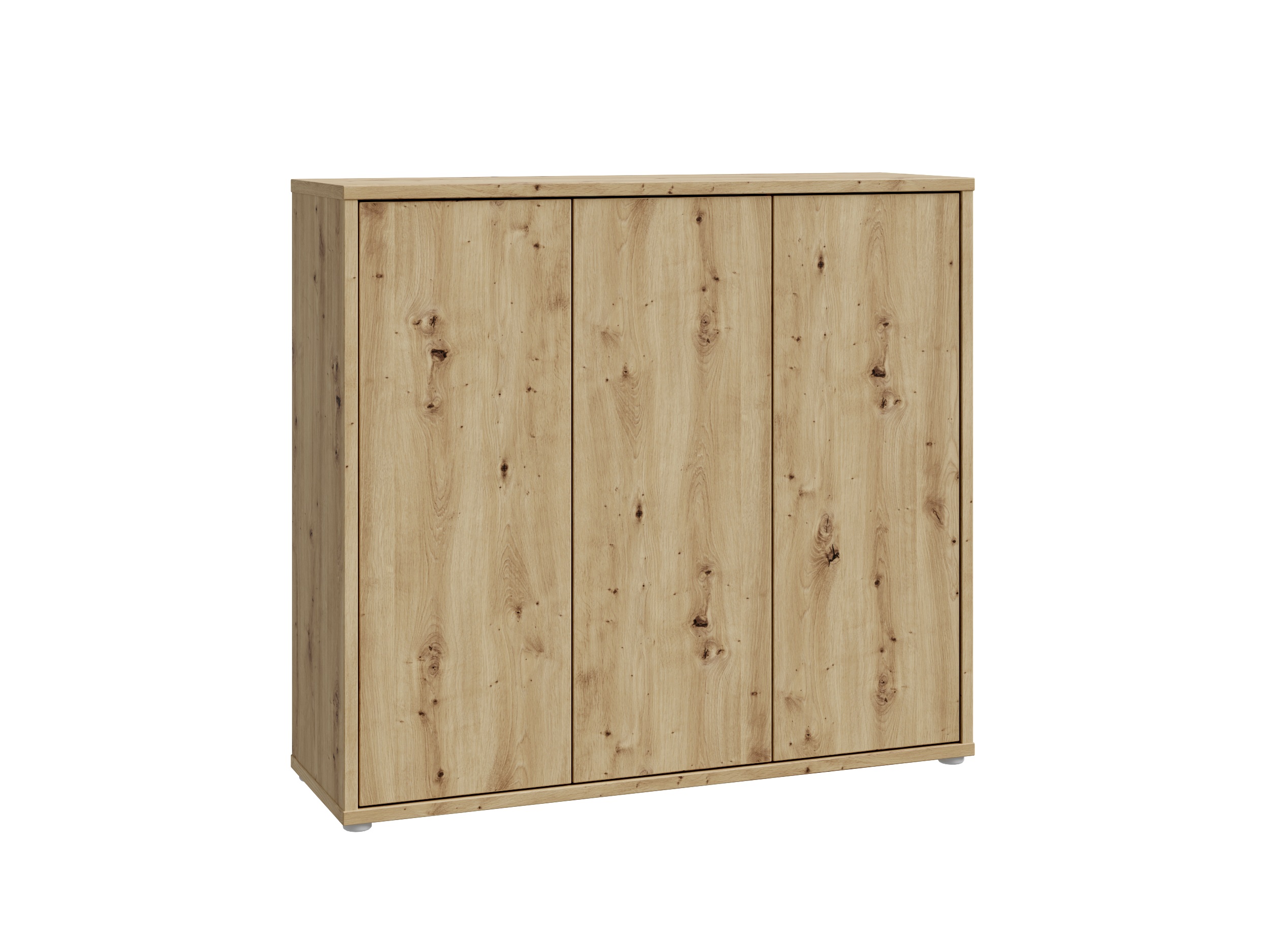 Schuhschrank, Artisan Oak, 3 Türen - Faid