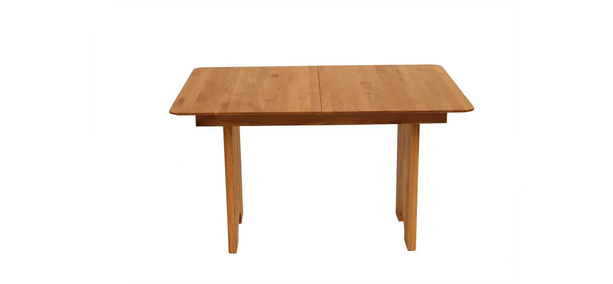 Esstisch - ausziehbar, LB ca. 180x90 cm, Eiche massiv