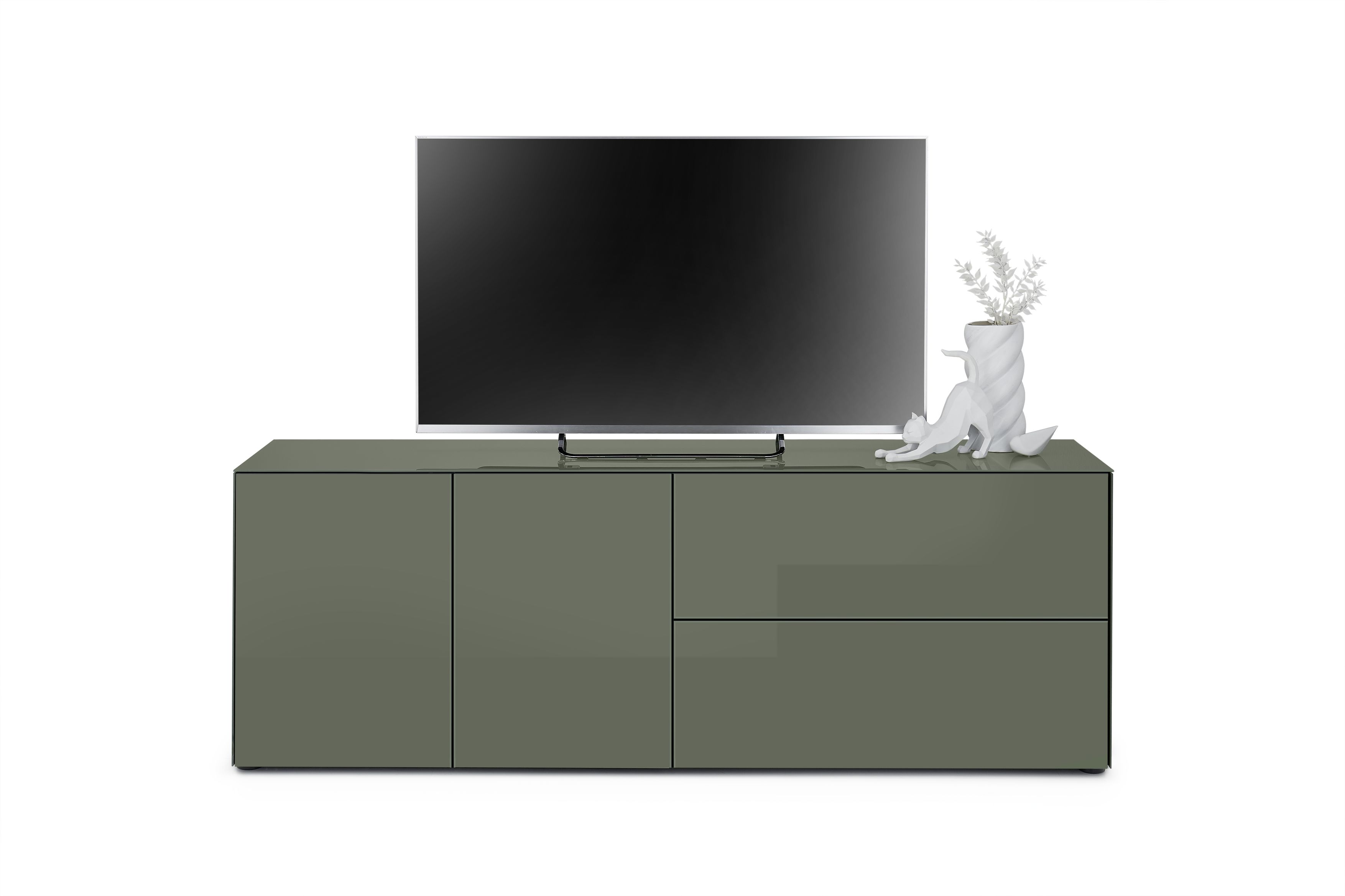 Lowboard, olivgrün - Makoa