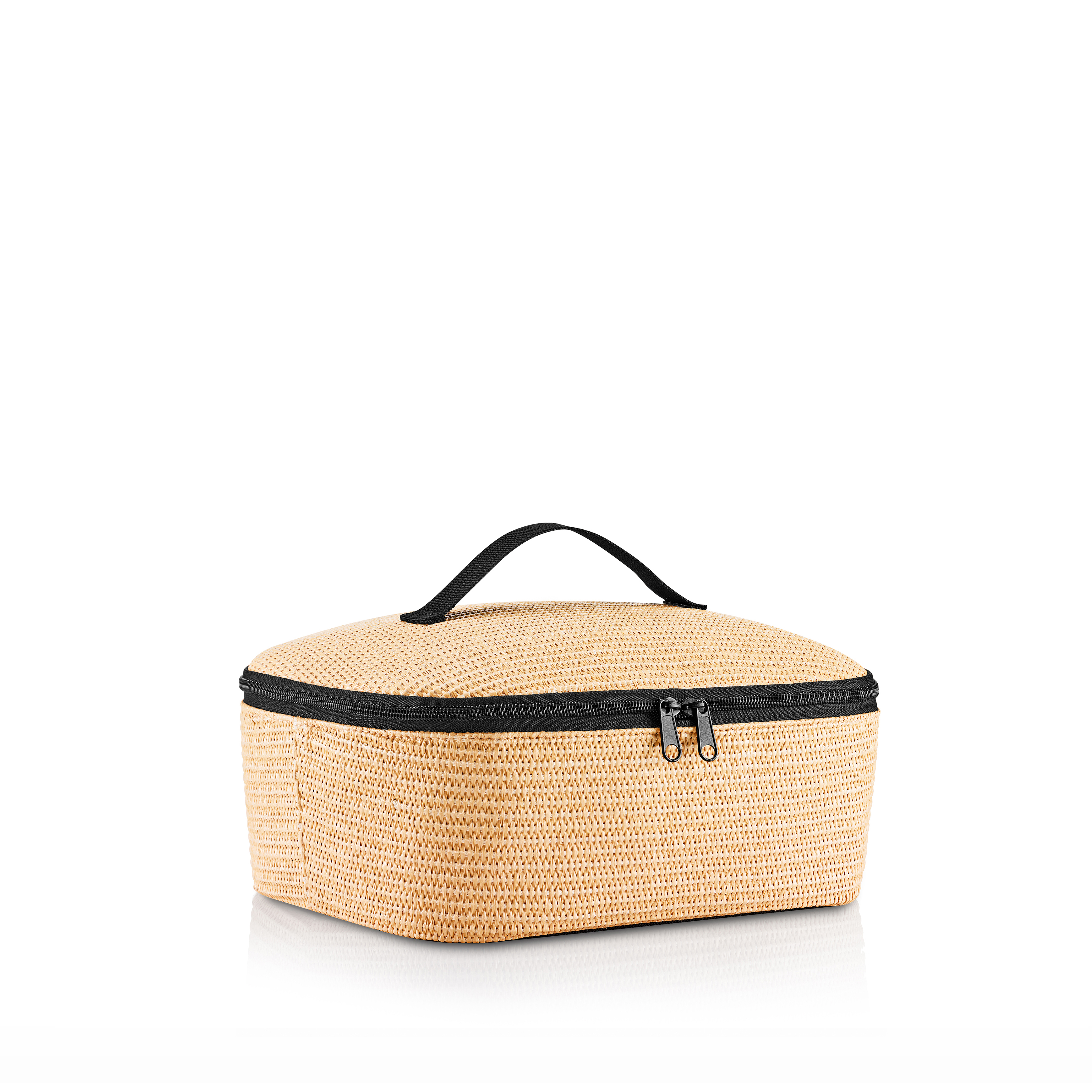 reisenthel, coolerbag M pocket - raffia black