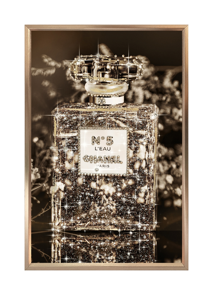 Wandbild sort. - frame, 20x30cm