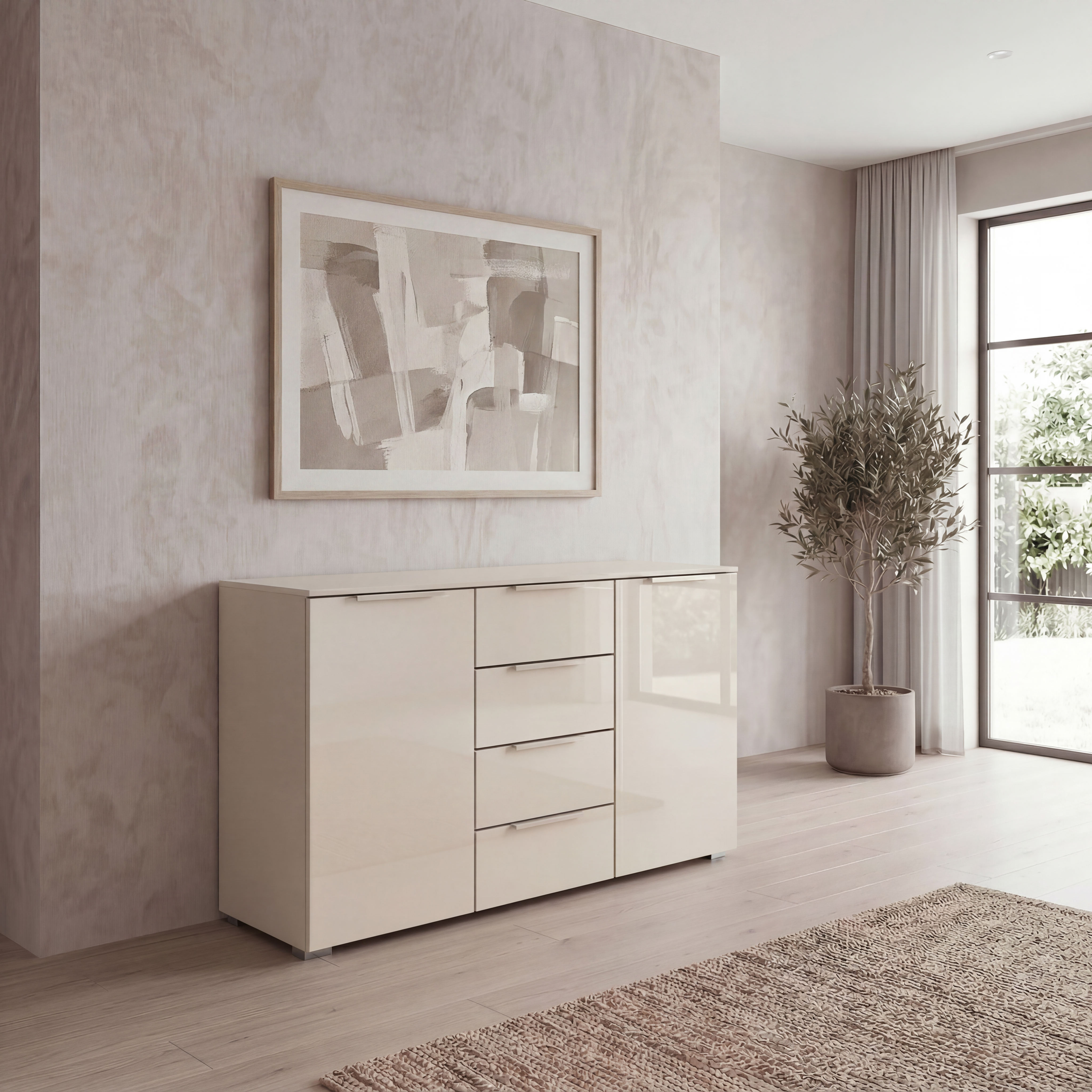 Kommode, champagner Dekor - MyStyle 3104