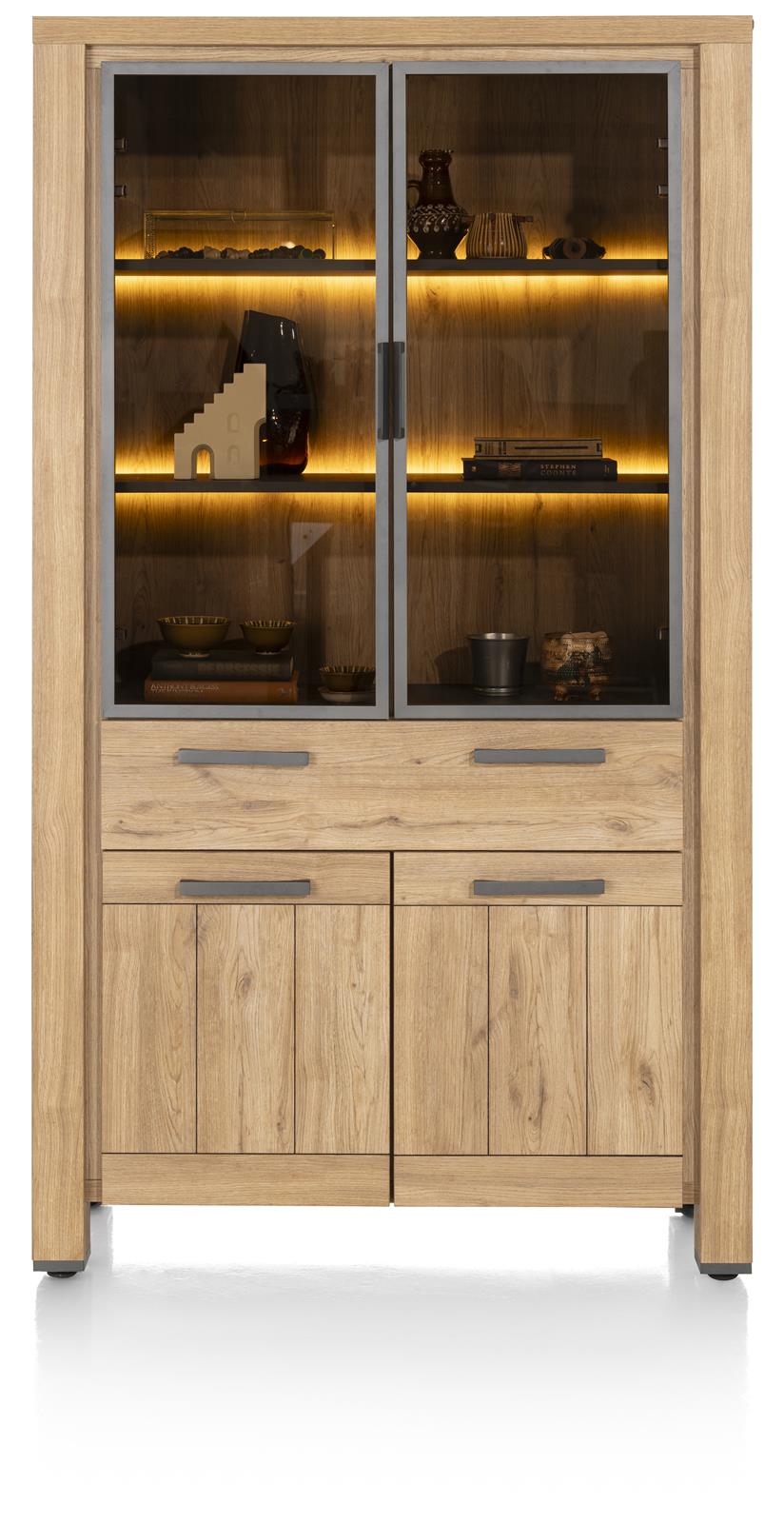Vitrine, Eiche - Delmonte