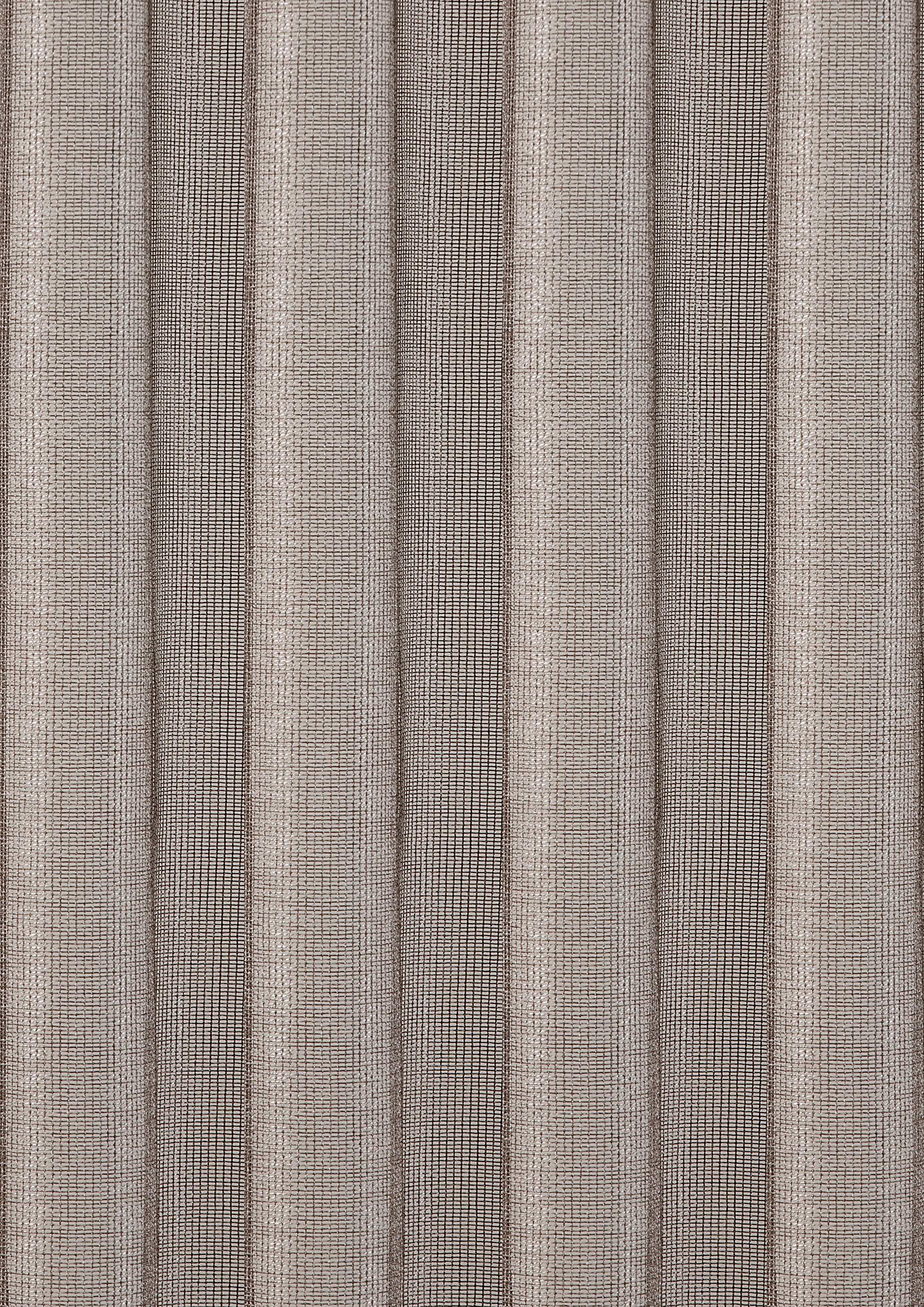 Schlaufenbandschal Netzoptik - 140x245cm, 100% polyester, taupe-natur