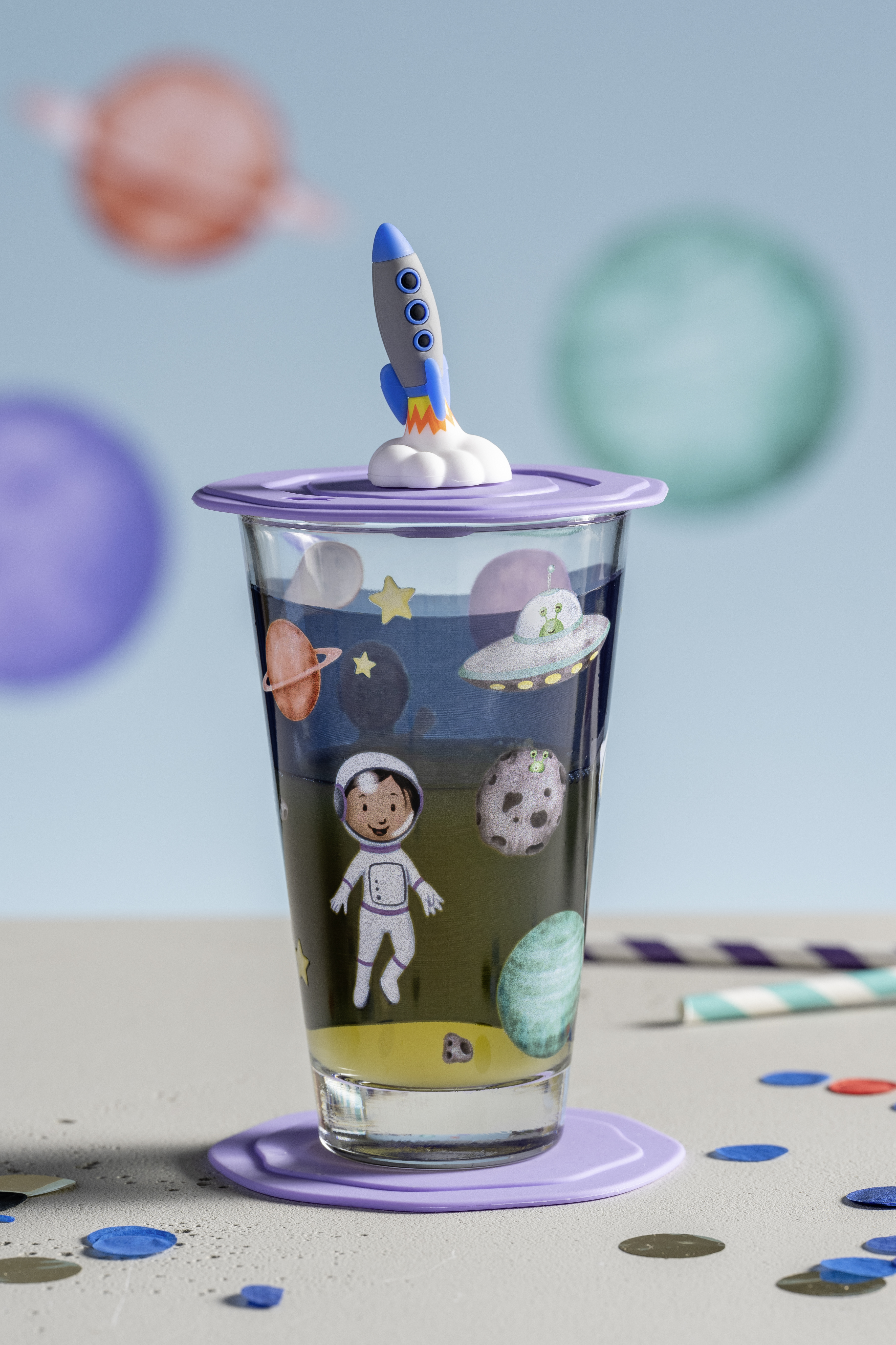 Trinkset L Weltall, 3-Tlg. - Bambini Avventura