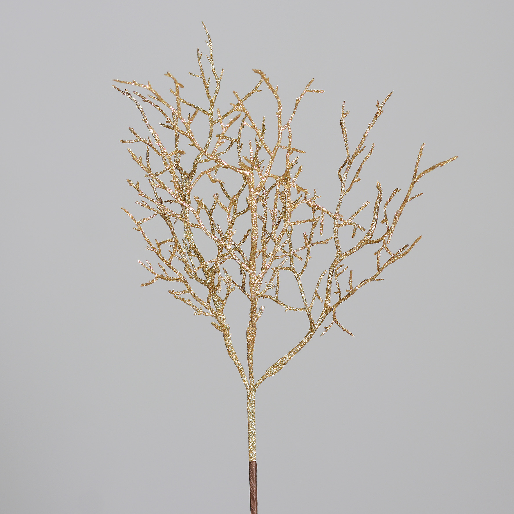 Deko Zweig Pick, ca.  38 cm - gold