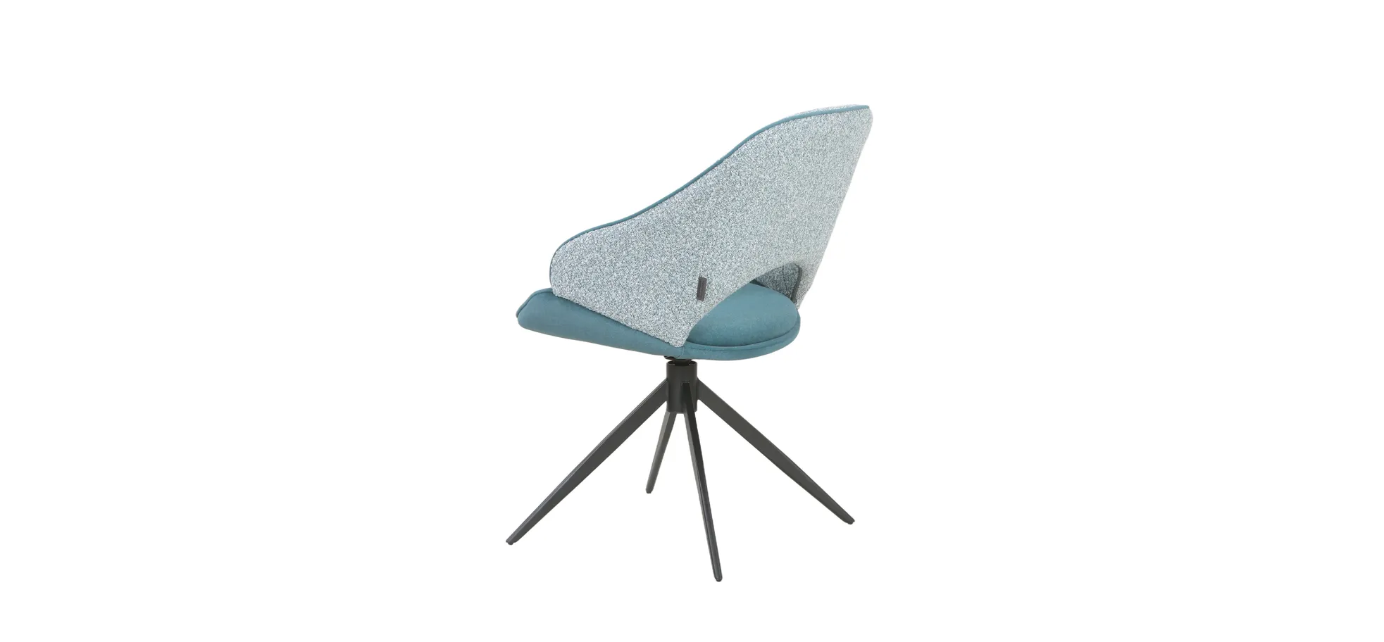 Vierfußstuhl, blau - Meriem