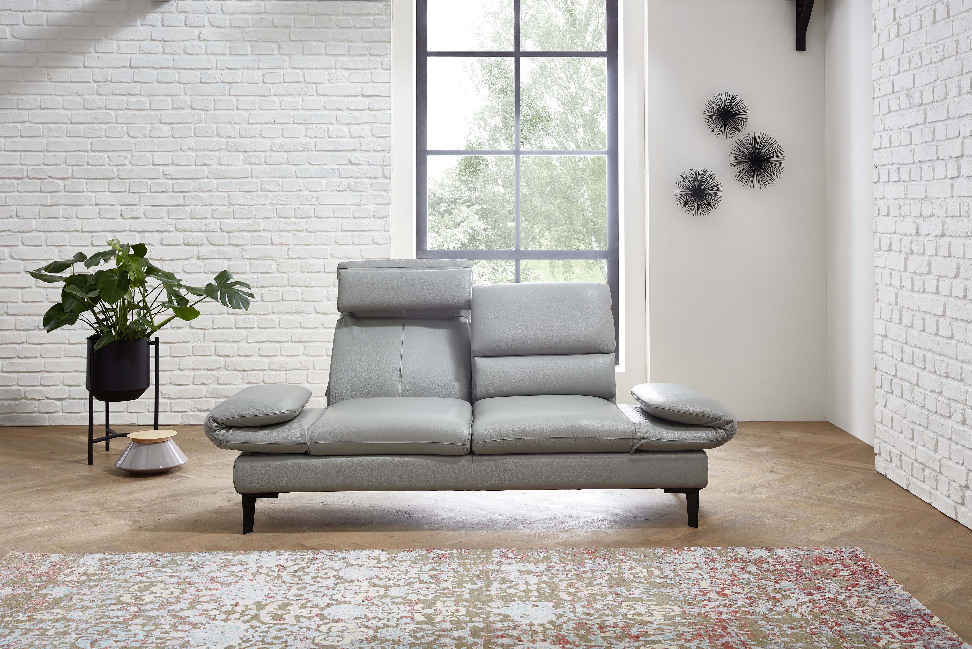 Sofa 2,5-sitzig, Leder Larina asche - MyStyle 2151 Sofa 2,5-sitzig, Leder Larina asche - MyStyle 2151