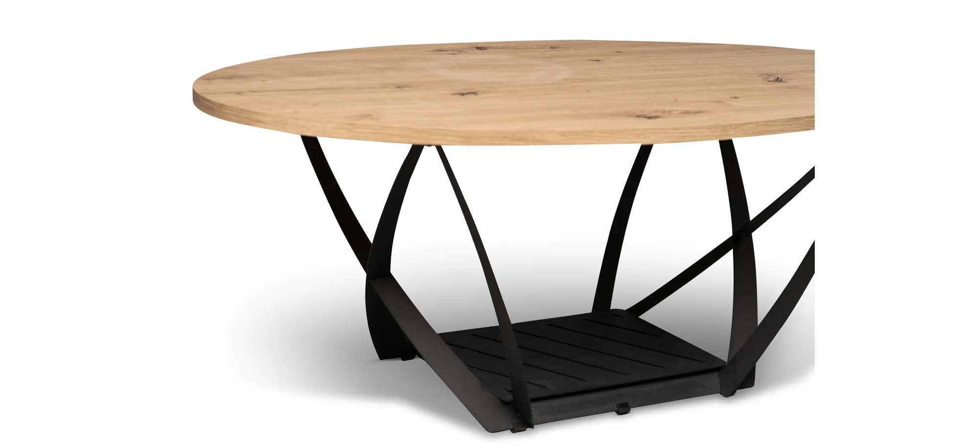 Couchtisch, Dekor Artisaneiche, 100 cm breit - Mirja