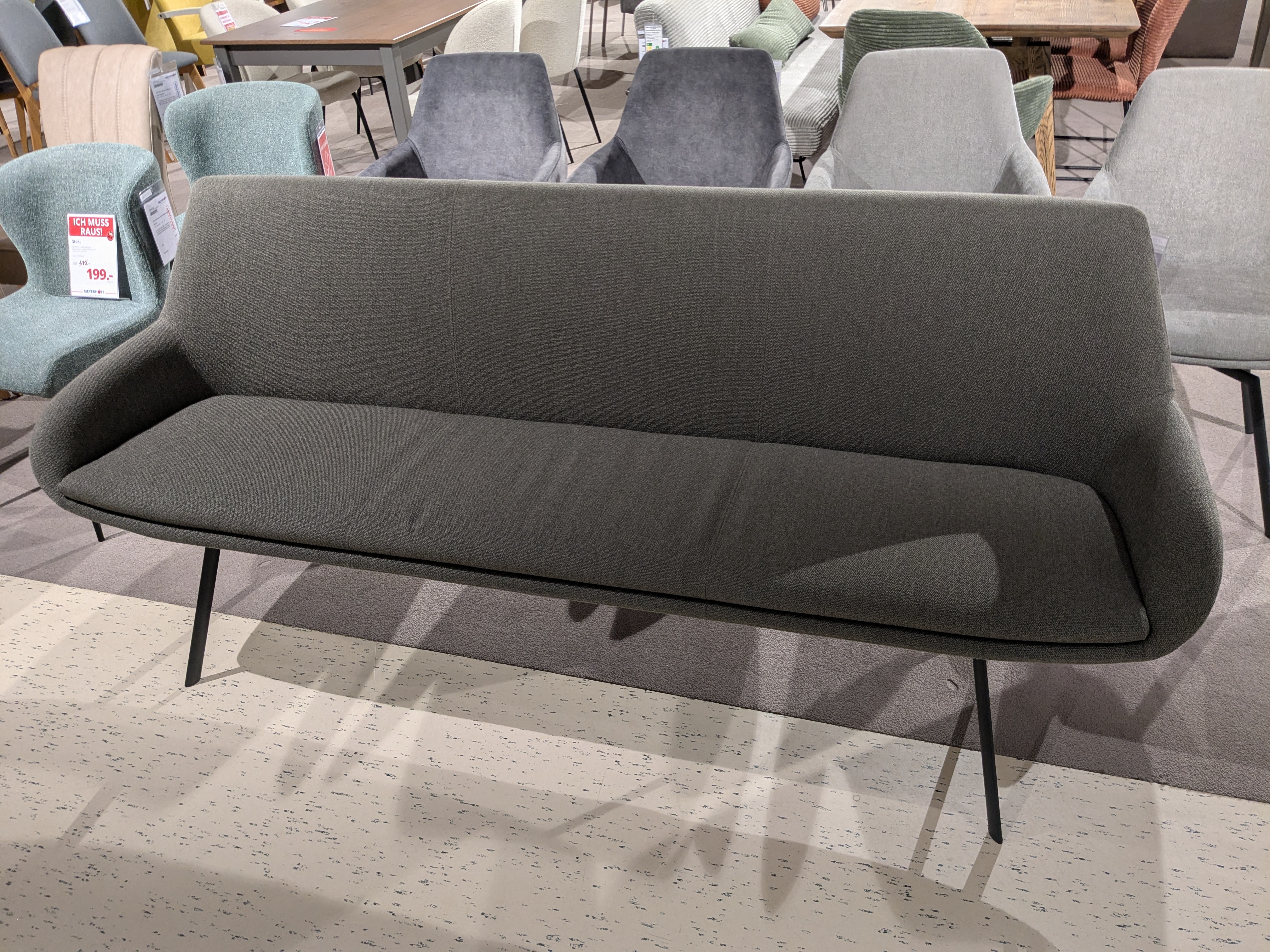 Solitärbank, Stoff stone - SW Leeds