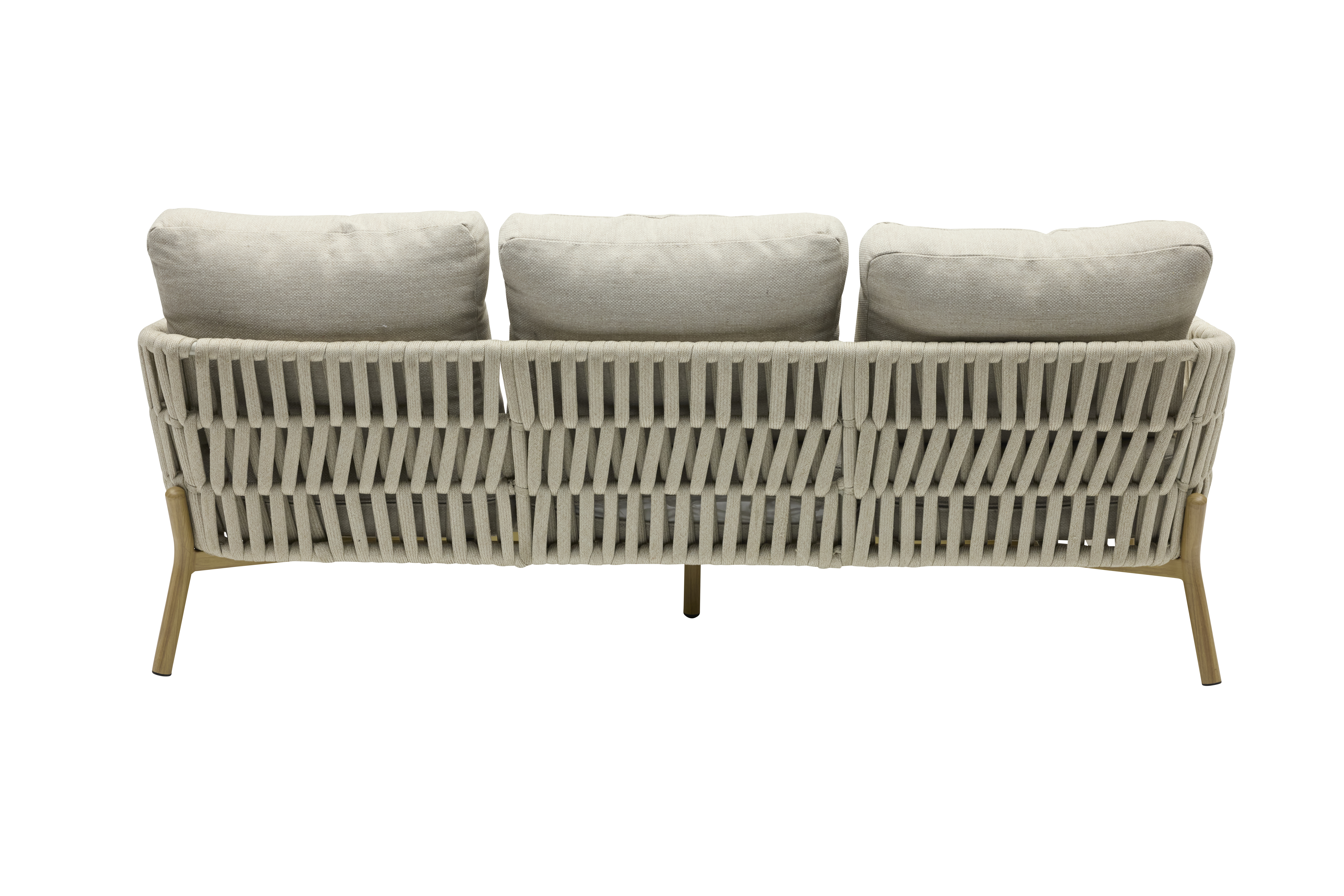 Dining-3er Sofa, Rope natur  - Terrano