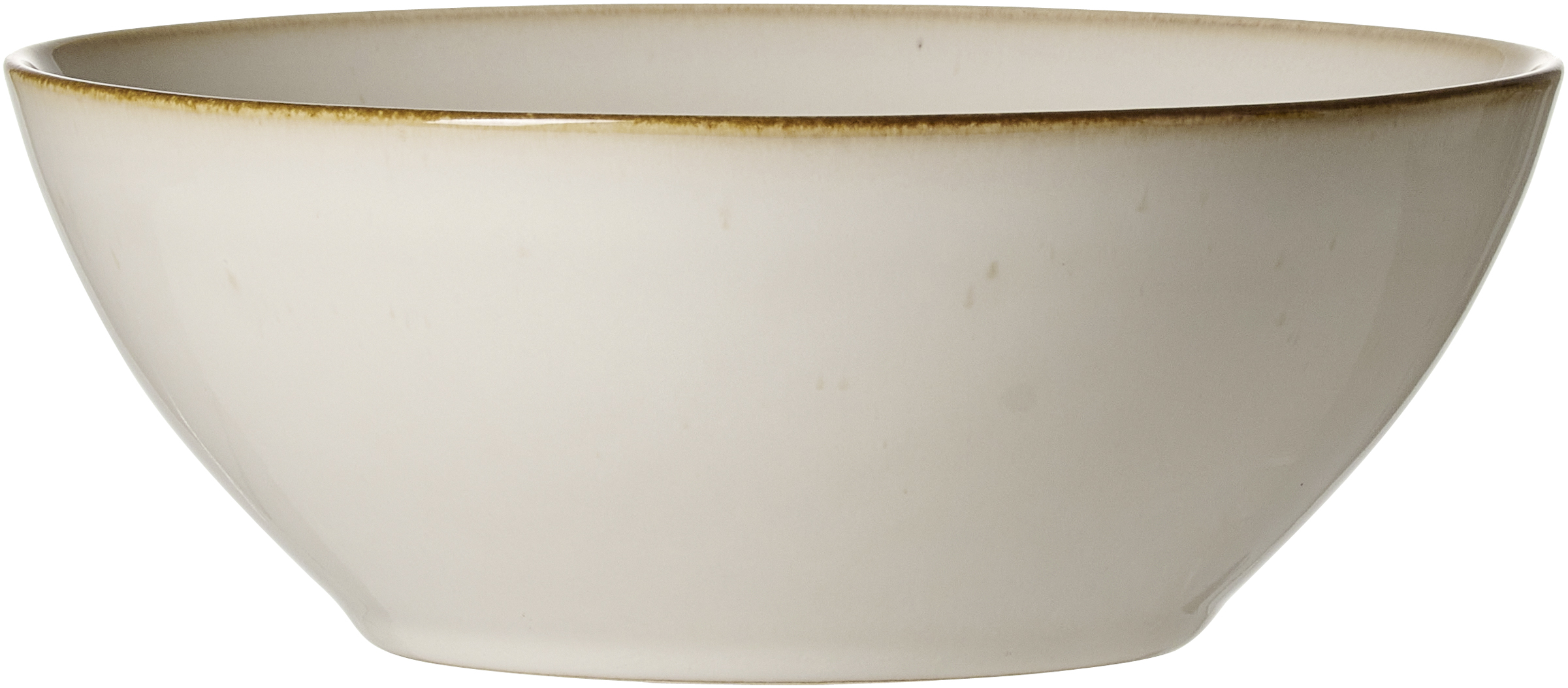 Schale Olivia - steingut, beige, 19,5cm