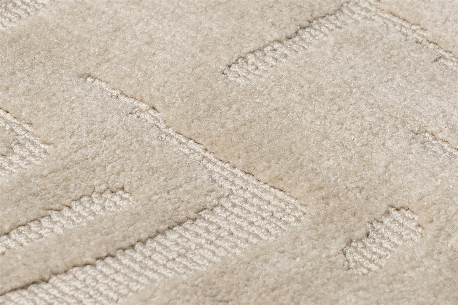 Teppich Timeless Winding, beige, 160x230cm - Coco Maison