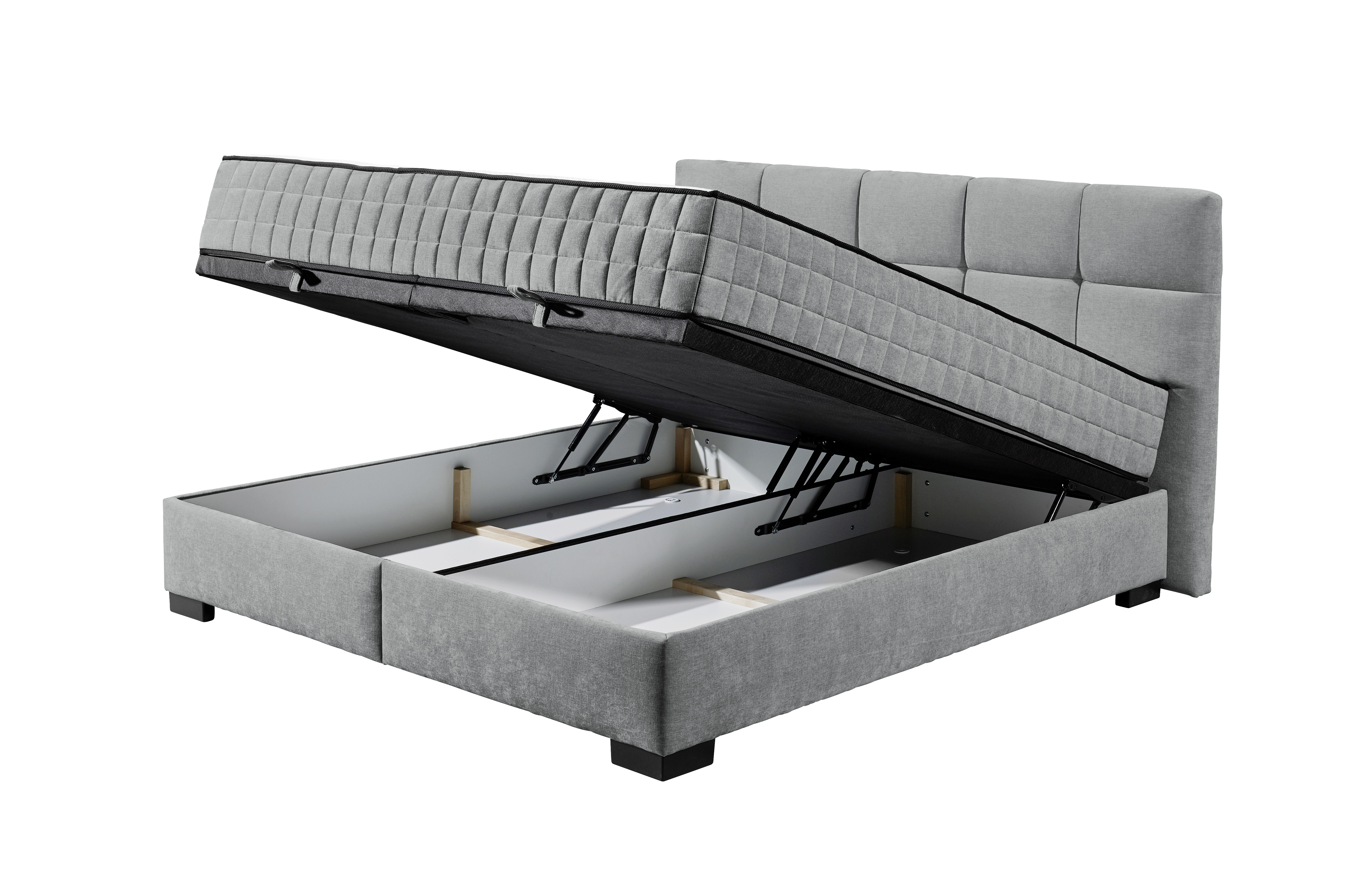 Boxbett, anthrazit, 180x200 cm - MyStyle 3005