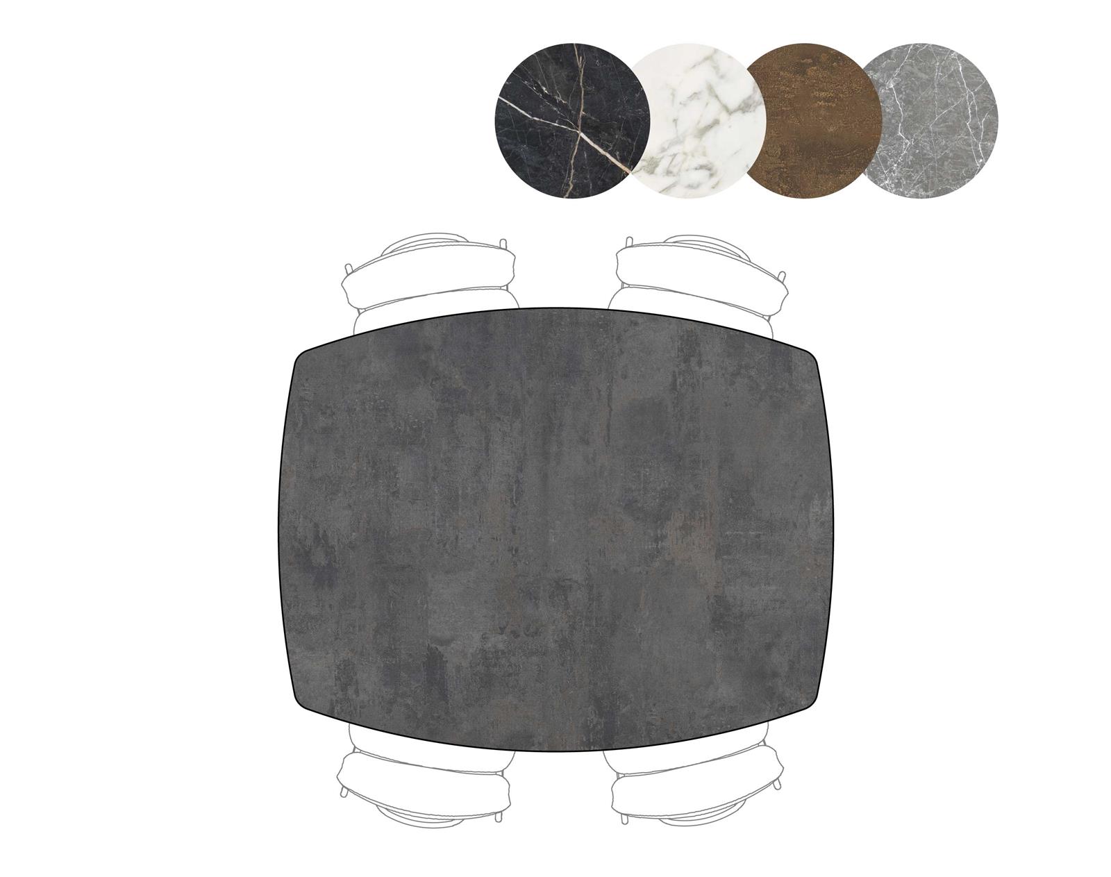 Tresentisch, Steinoptik  - Palace