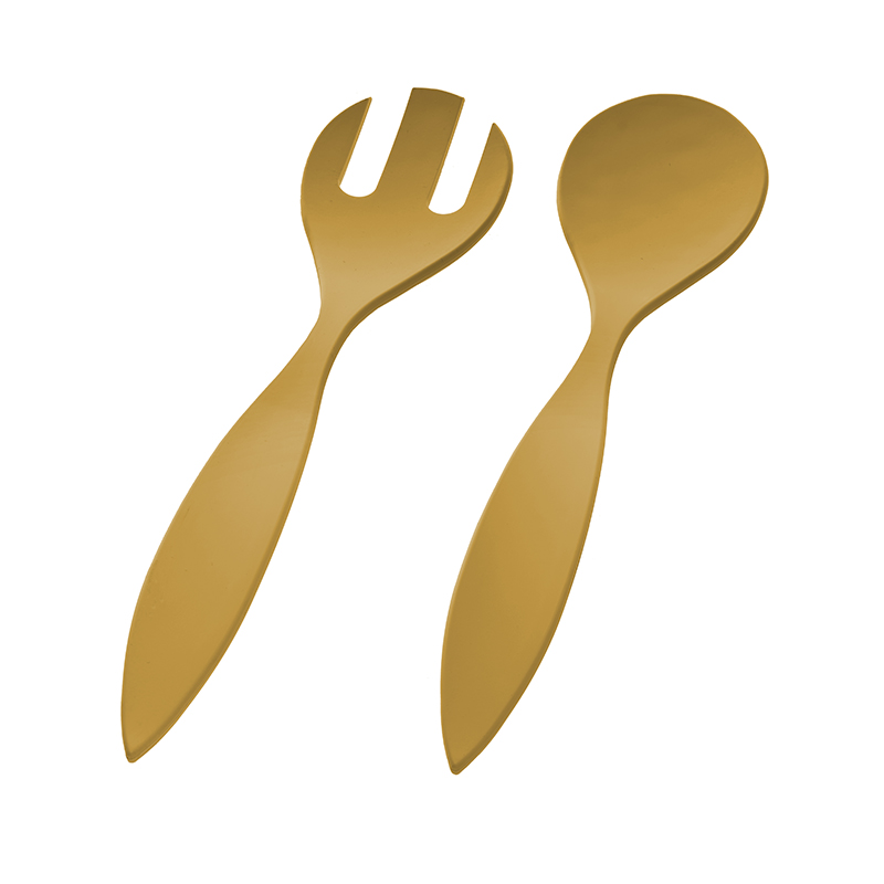 Salatbesteck gold Magnat® - NATUR-DESIGN