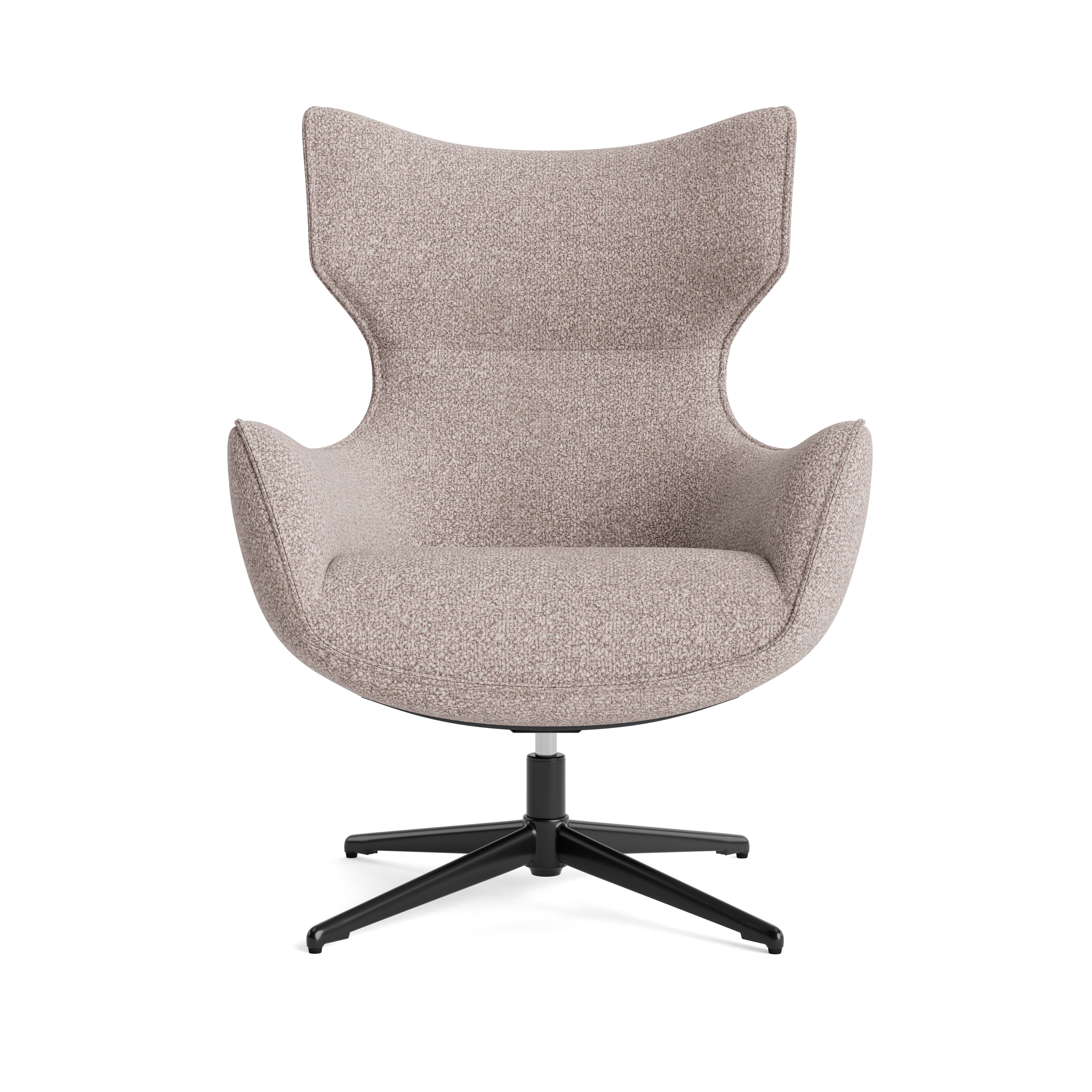 Sessel, Stoff Sand, drehbar - Elgora
