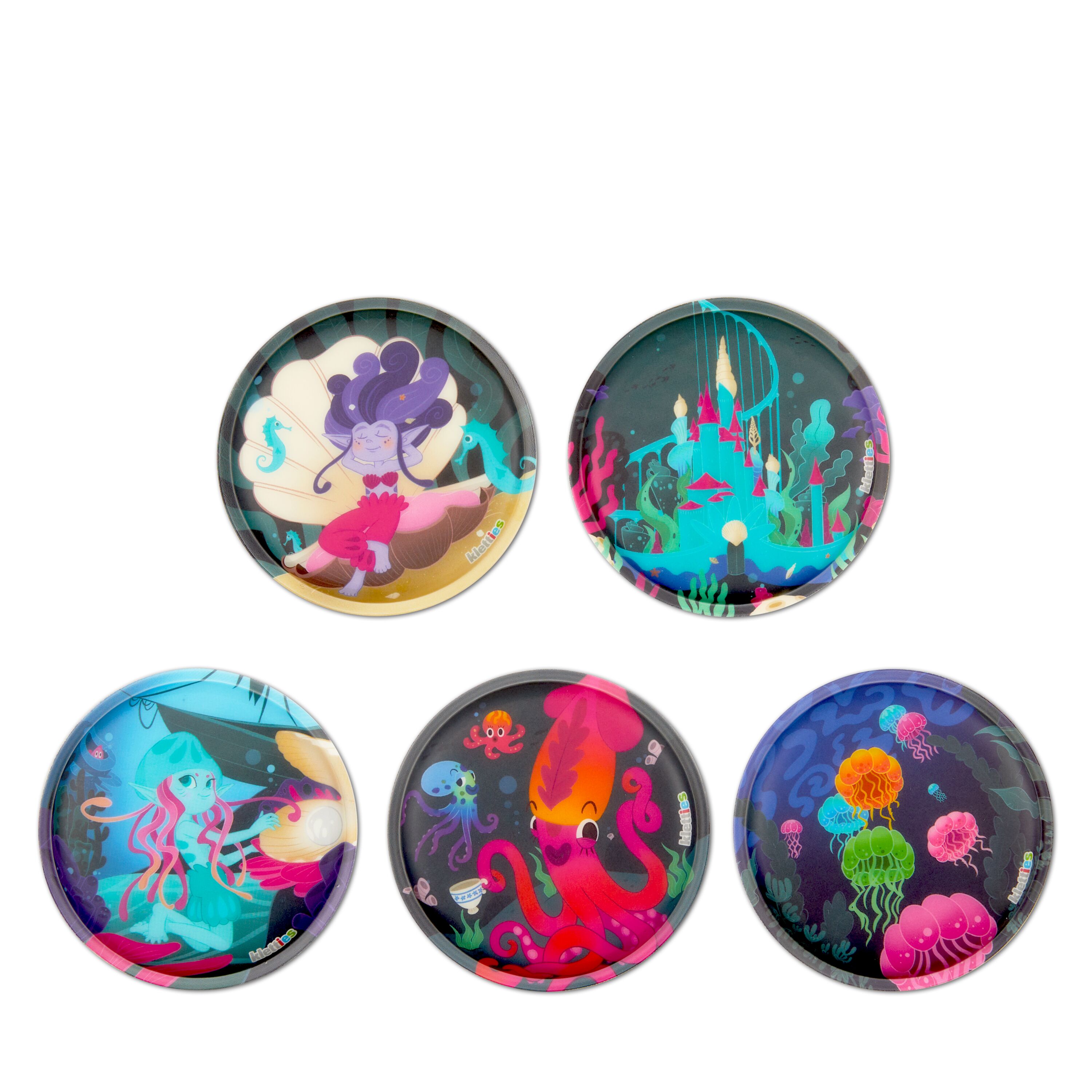 egobag Klettiesset 5-Tlg. - Unterwasser Feen