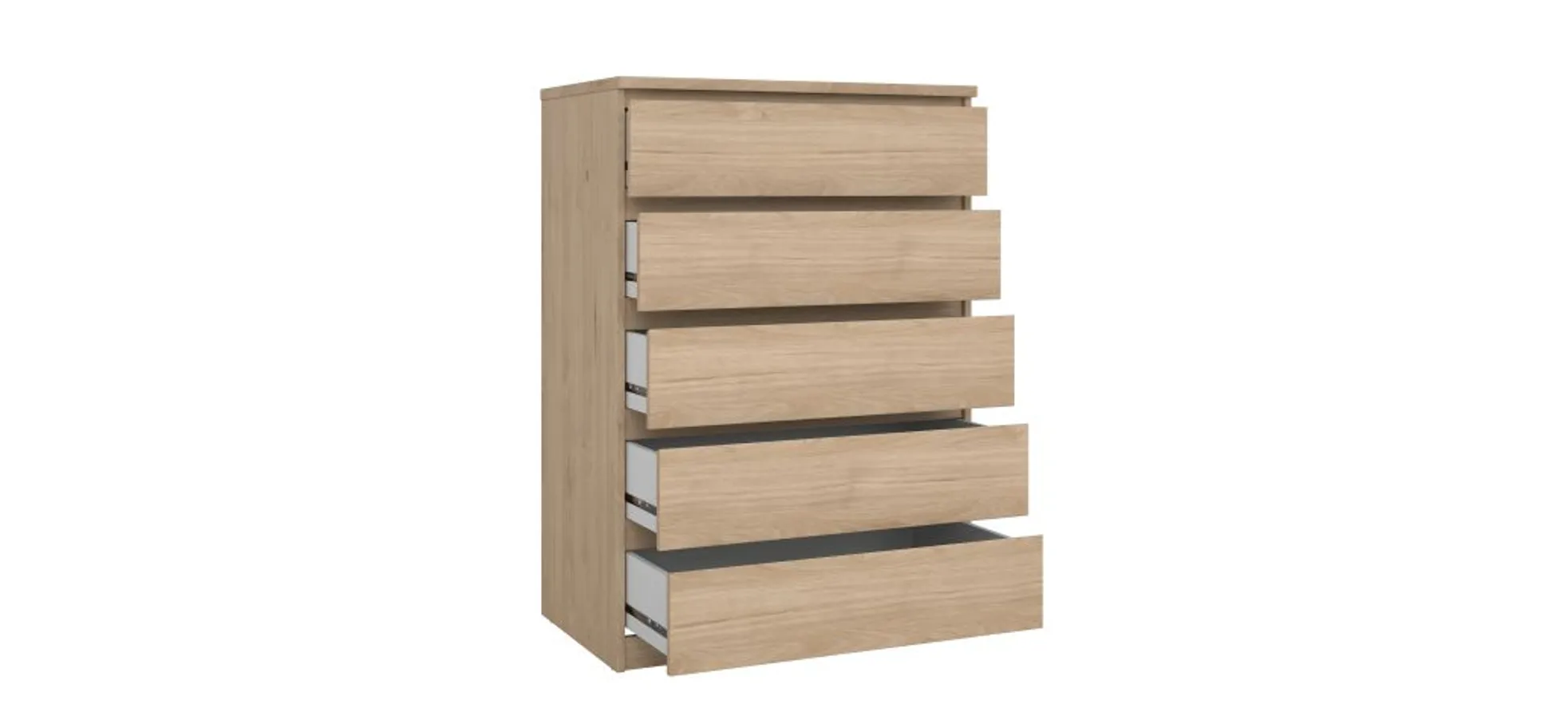 Kommode - B ca. 77 cm, Jackson Hickory Nachbildung