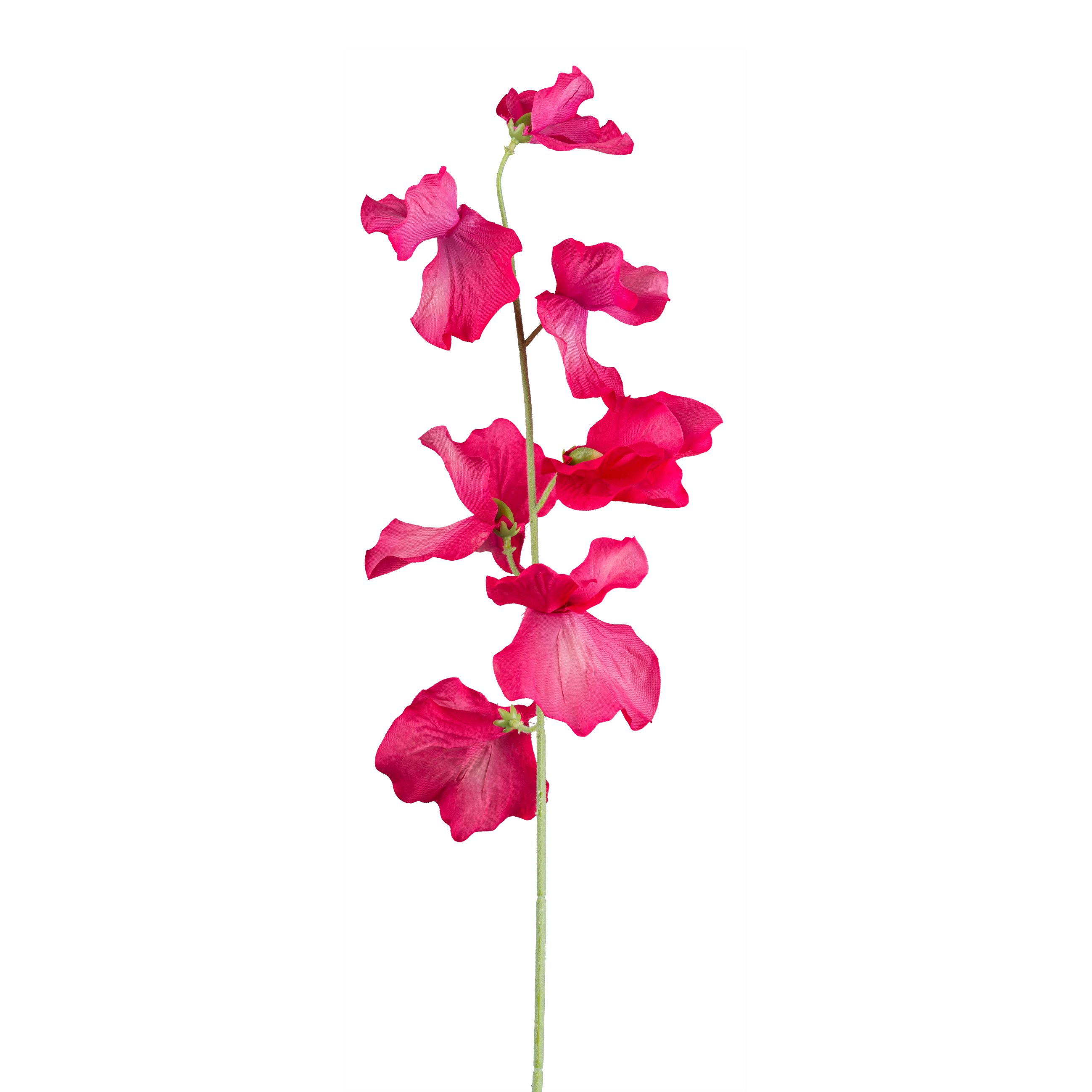Kunstblume - Wicke, 50 cm, rot-rosa