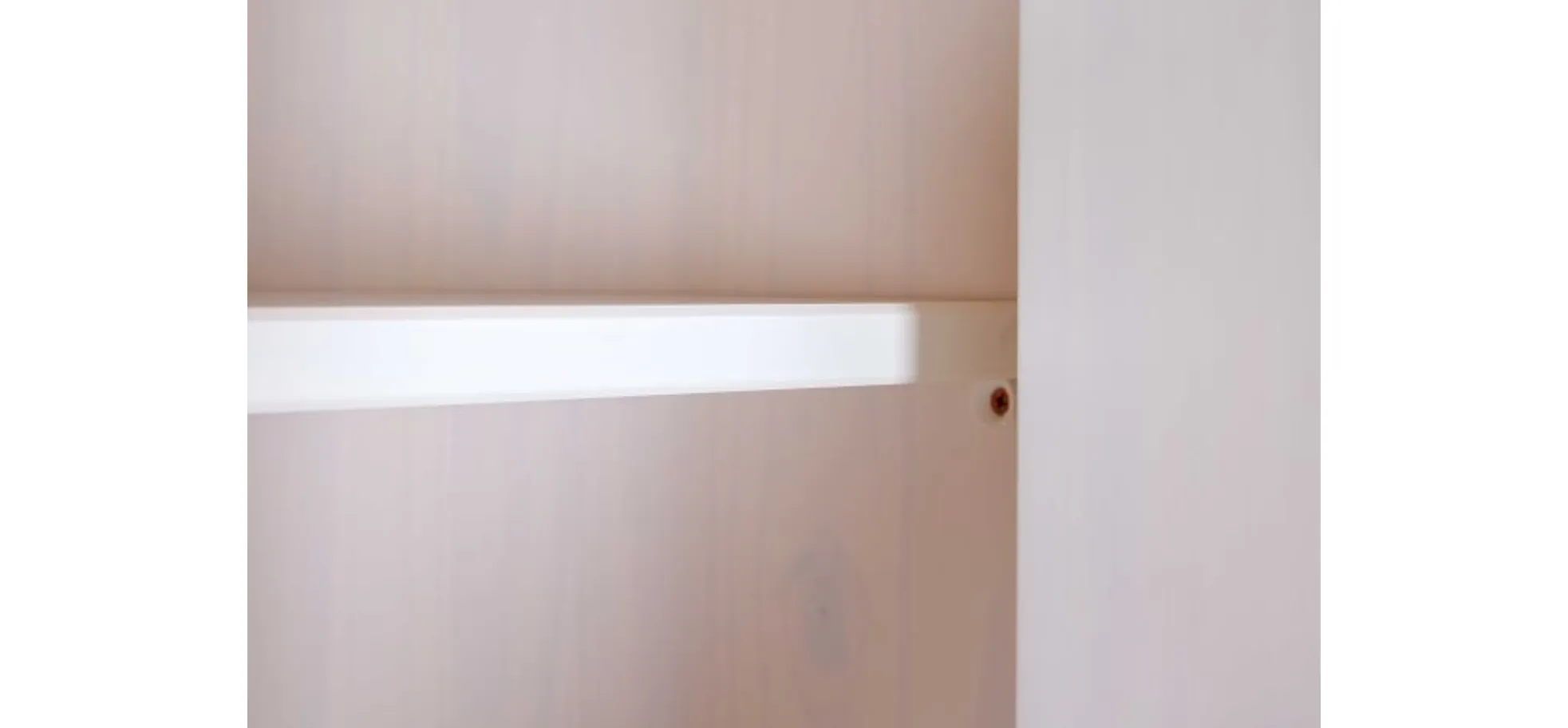 Drehtürenschrank - B ca. 215 cm, Weiß, Oak Colori