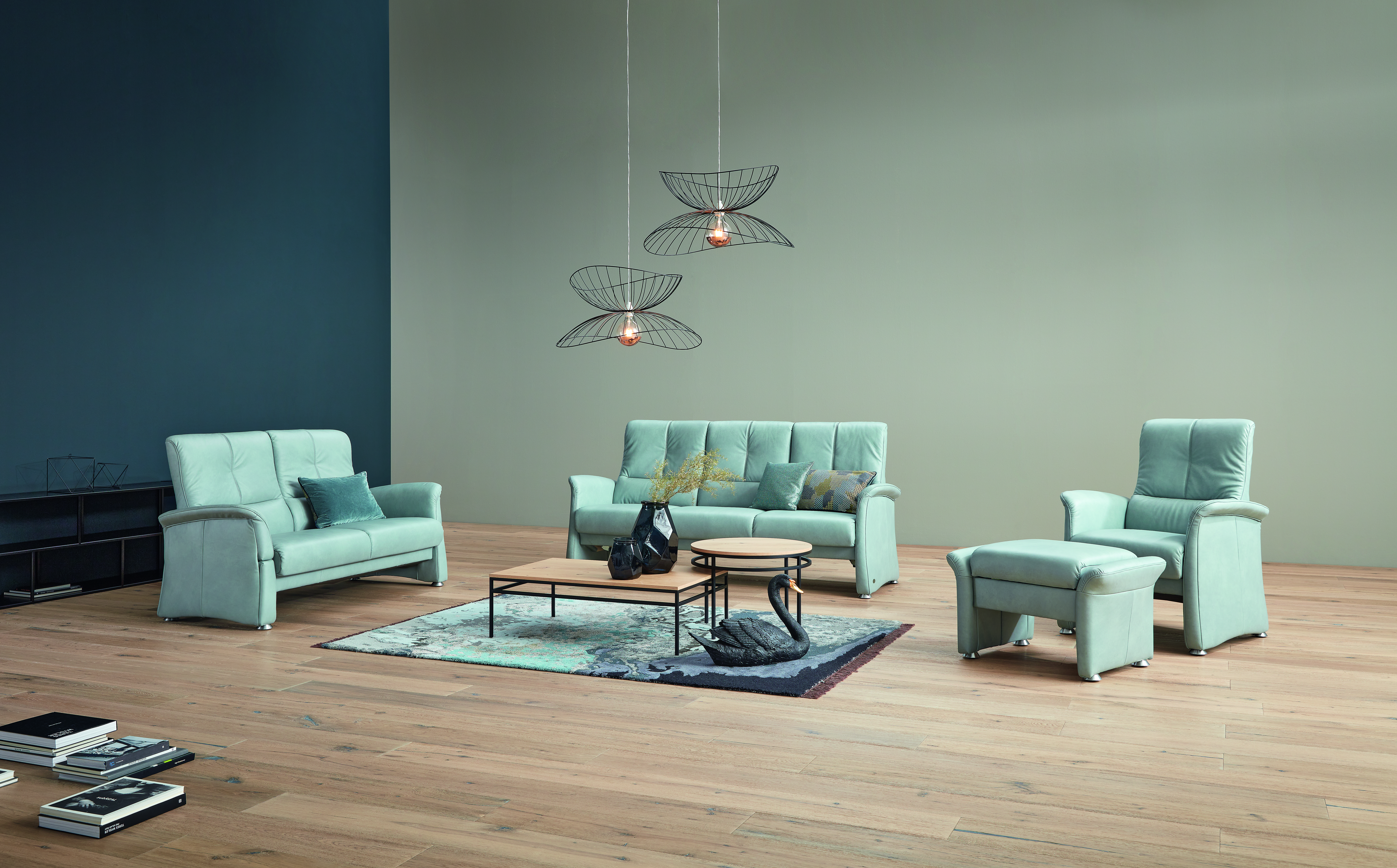 Sofa 3-sitzig, Leder Jade - MyStyle 2014