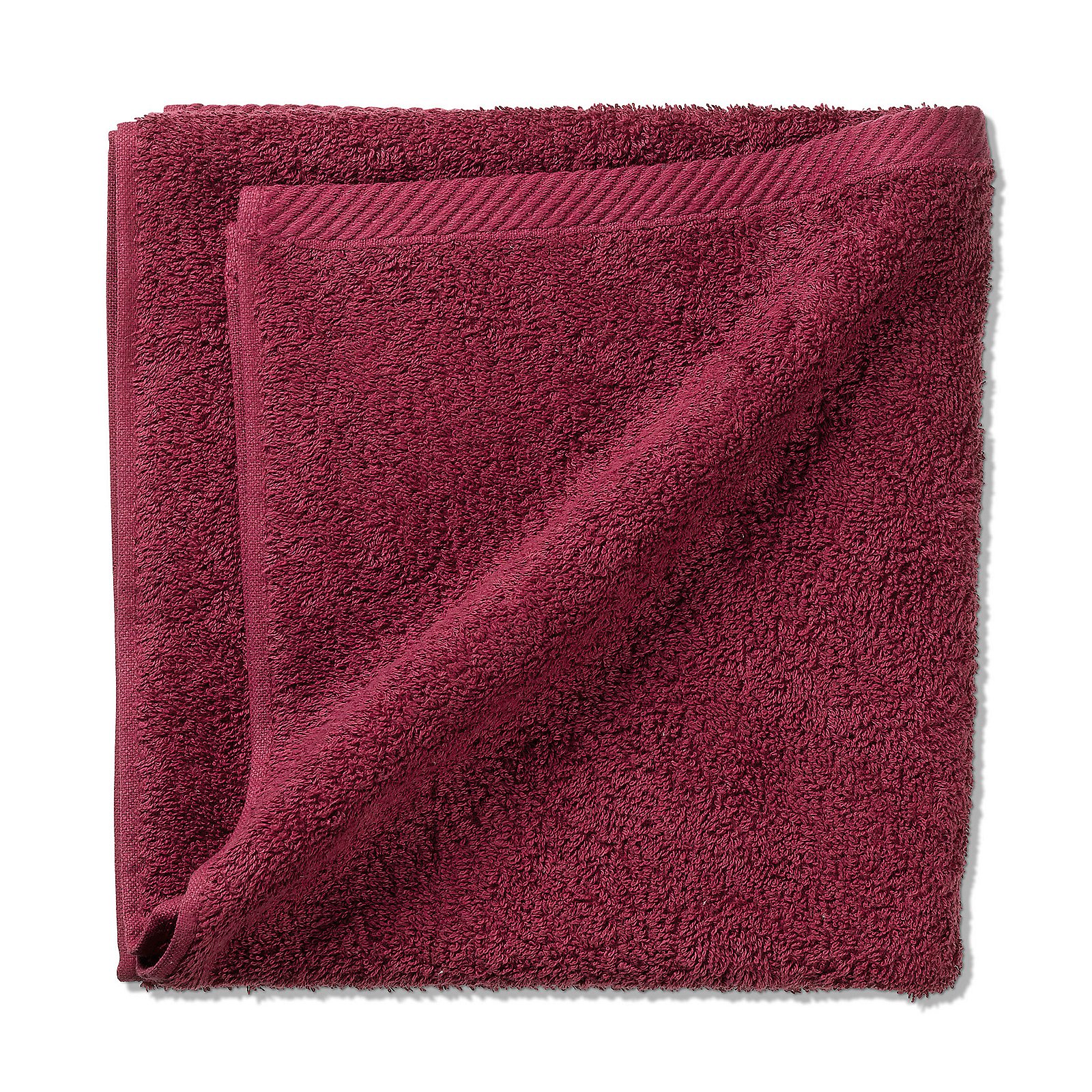 Handtuch Ladessa 100x50 cm - 100%Baumwolle himbeerrot