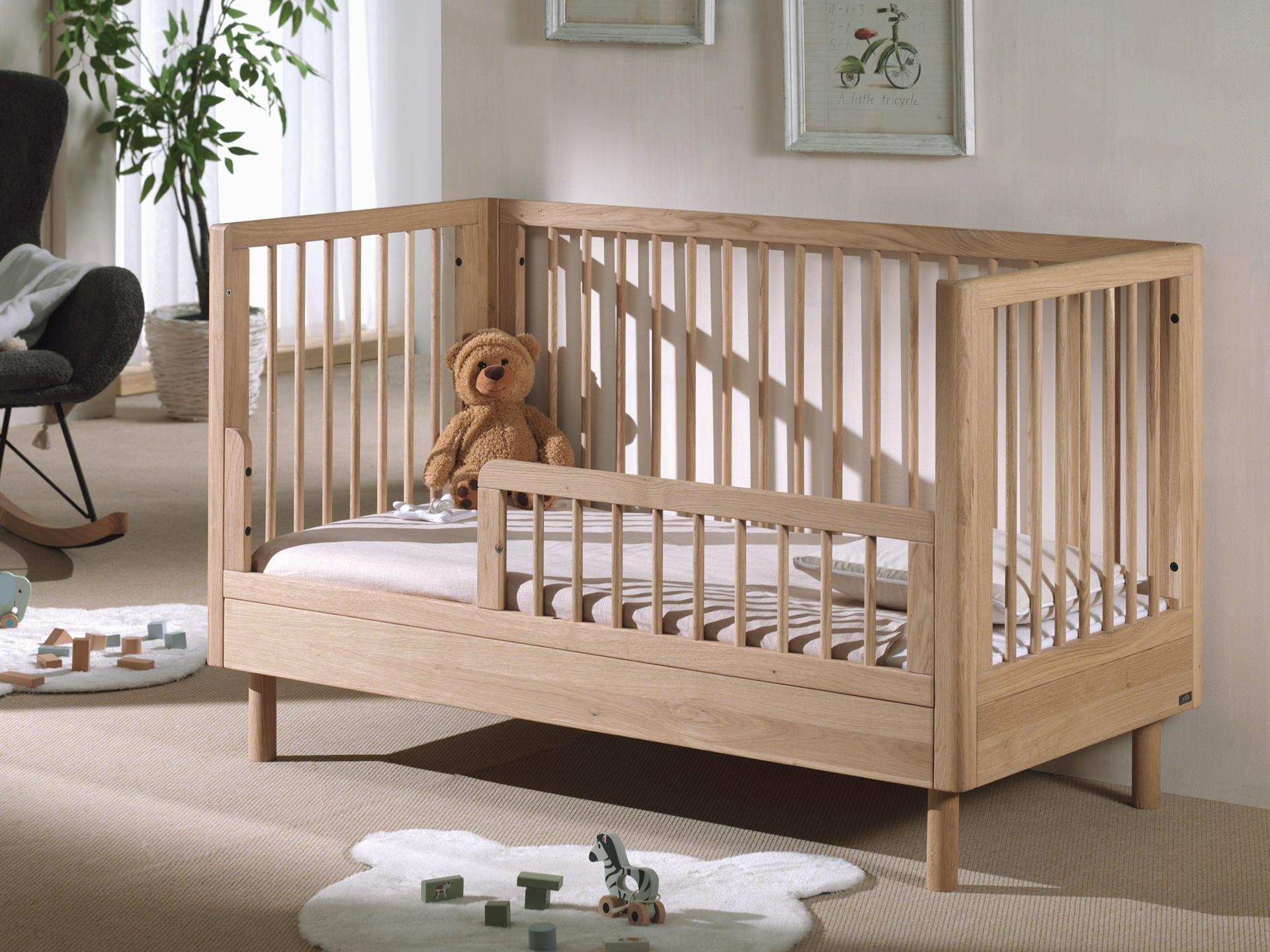 Babybett 70x140 - Forrest Oak