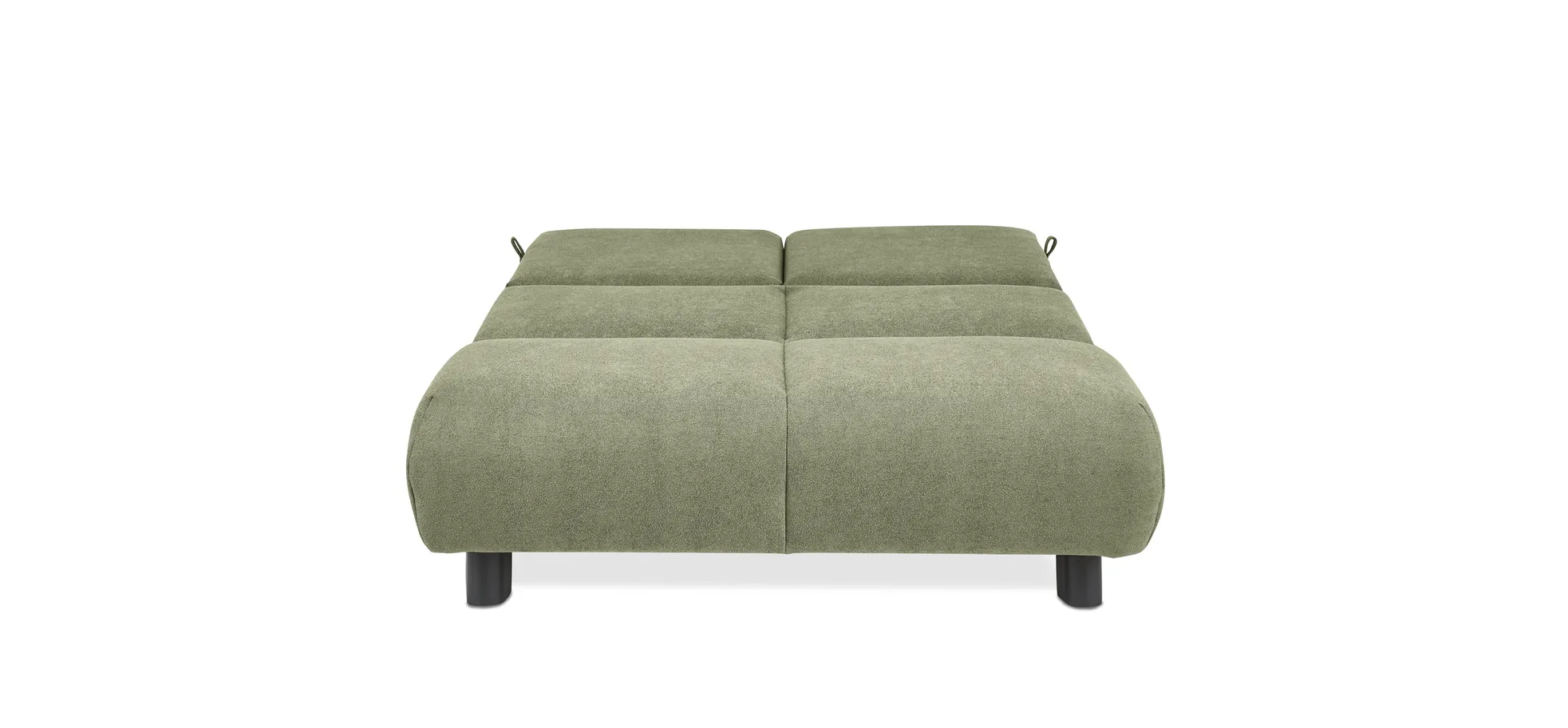 Faltsofa EBBY - 2-Sitzer ohne Armlehne, 140 cm inkl. Schlaffunktion/Relaxfunktion, Stoff, Grün Faltsofa EBBY - 2-Sitzer ohne Armlehne, 140 cm inkl. Schlaffunktion/Relaxfunktion, Stoff, Grün