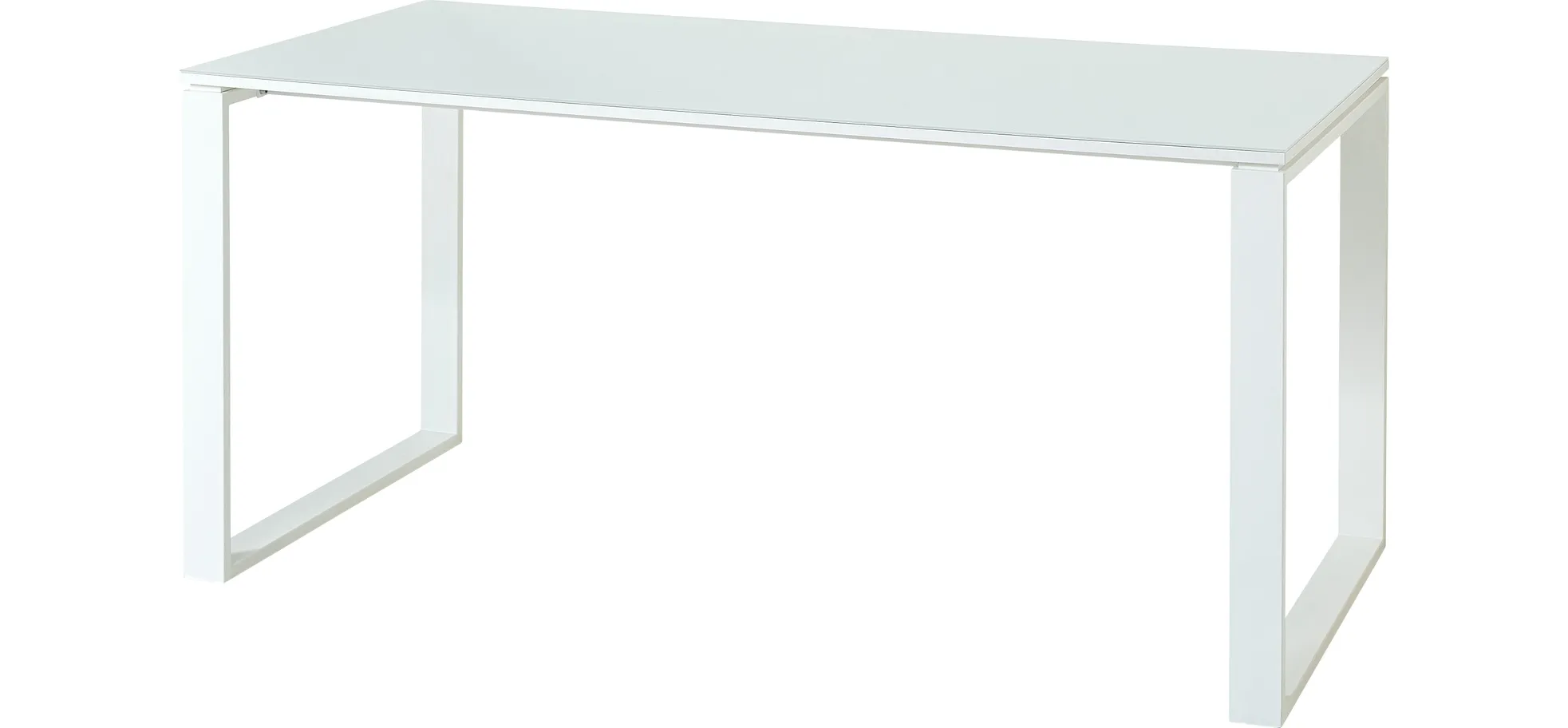 Schreibtisch GWEN - LB ca. 160x80cm, Weiß