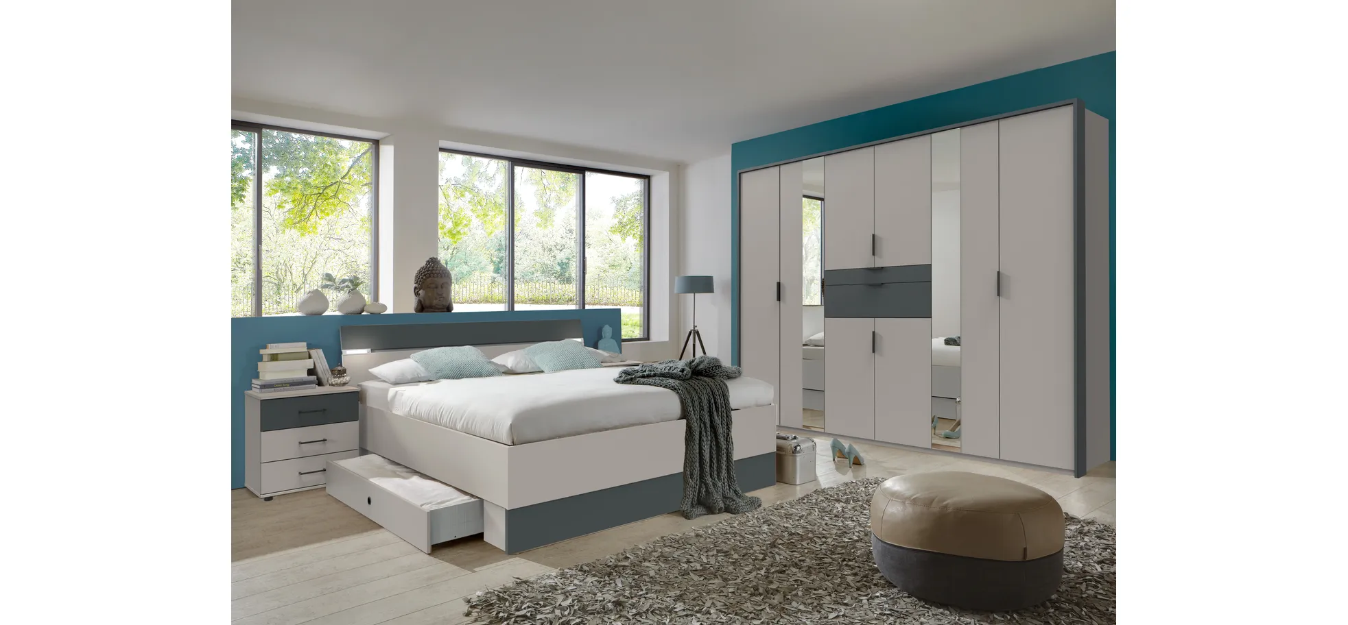 Bettkombination, saharagrau - MyStyle 3074