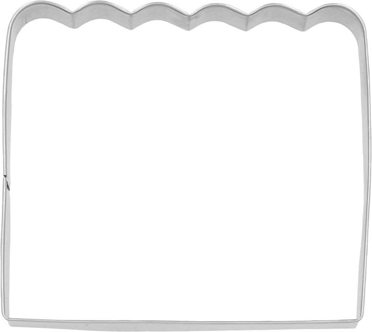 Ausstechformen-Set Lebkuchenhaus - 6 Ausstecher aus Edelstahl, mit Rezept