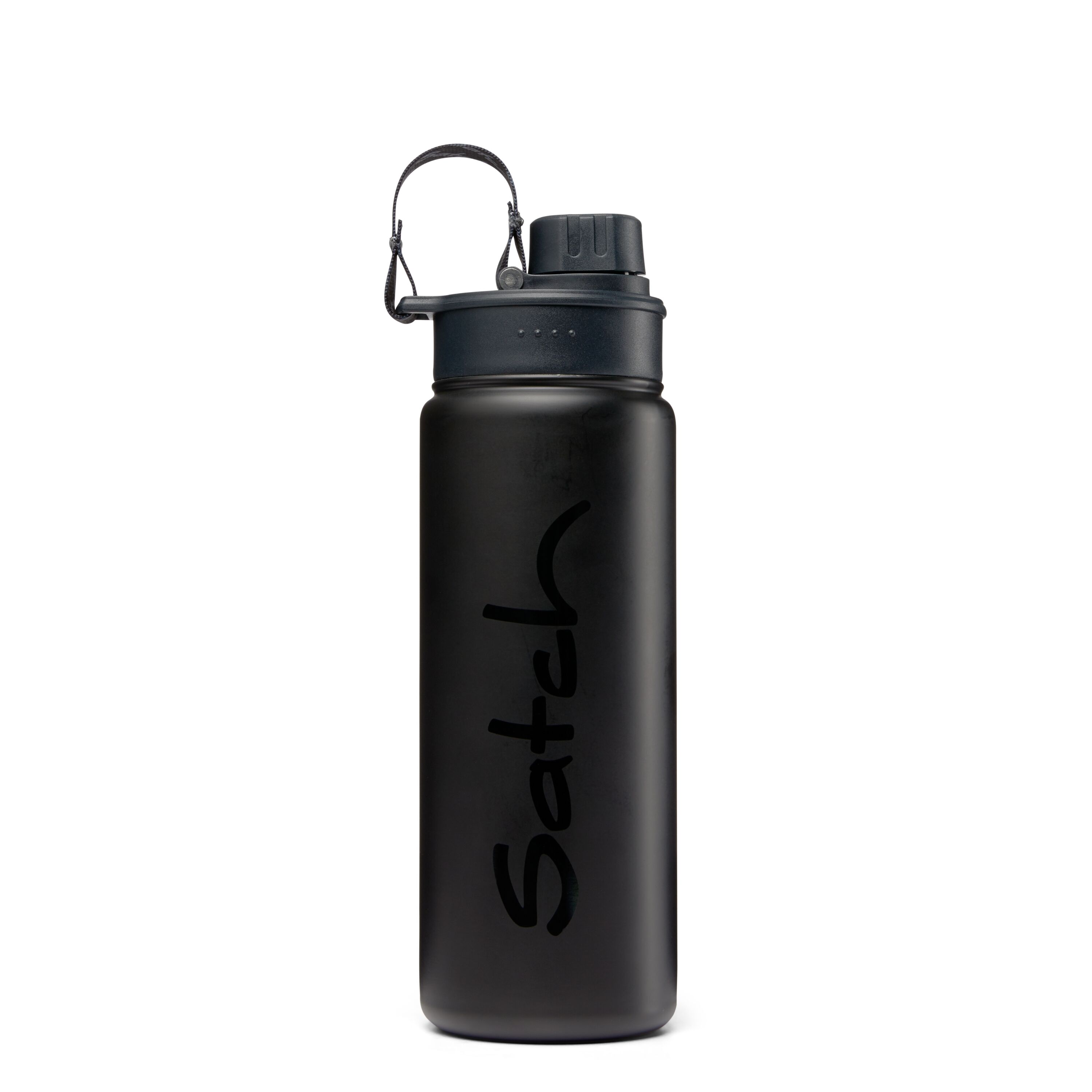 Edelstahl Trinkflasche Black - Satch