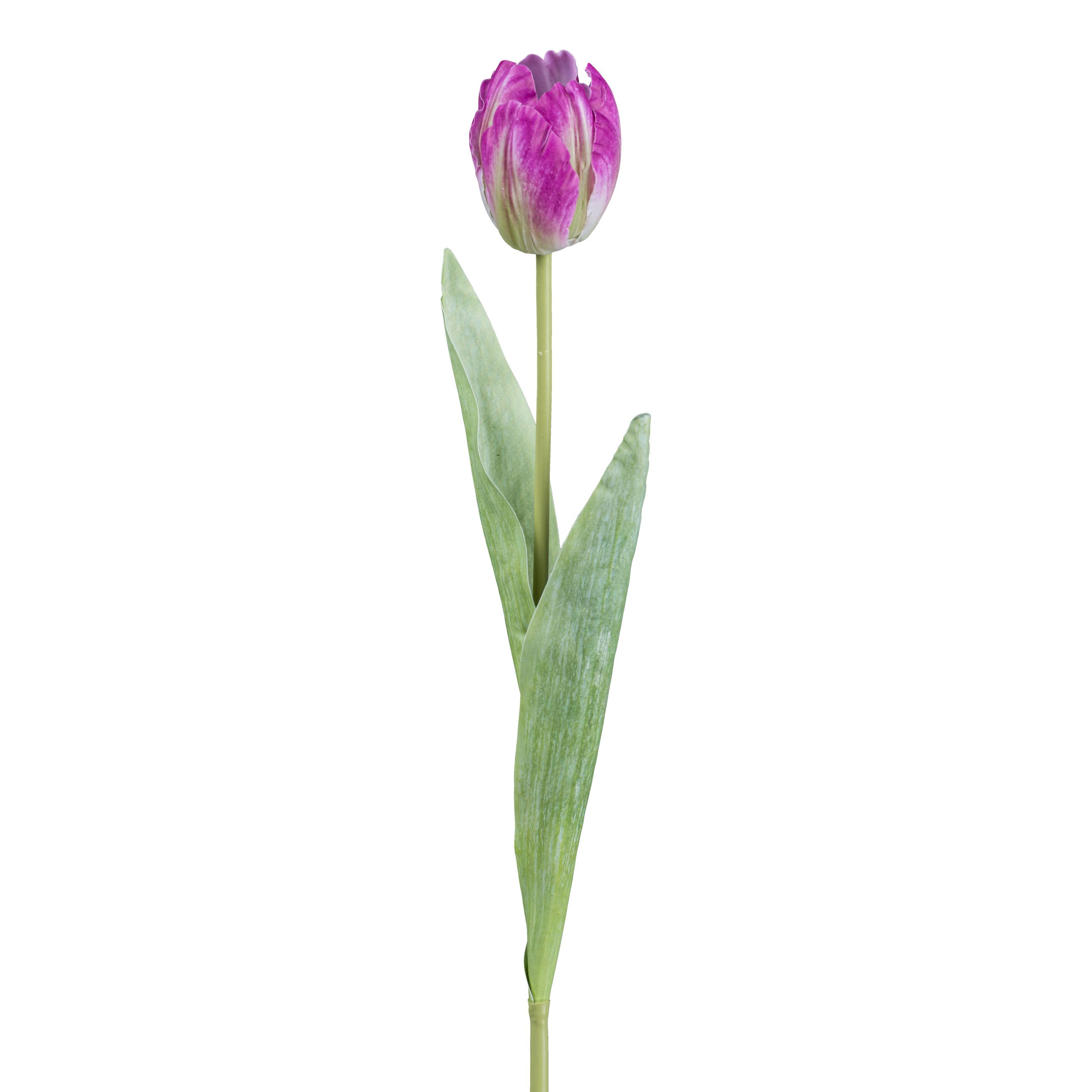 Kunsttulpe - Tulpe offen, 49 cm, lila