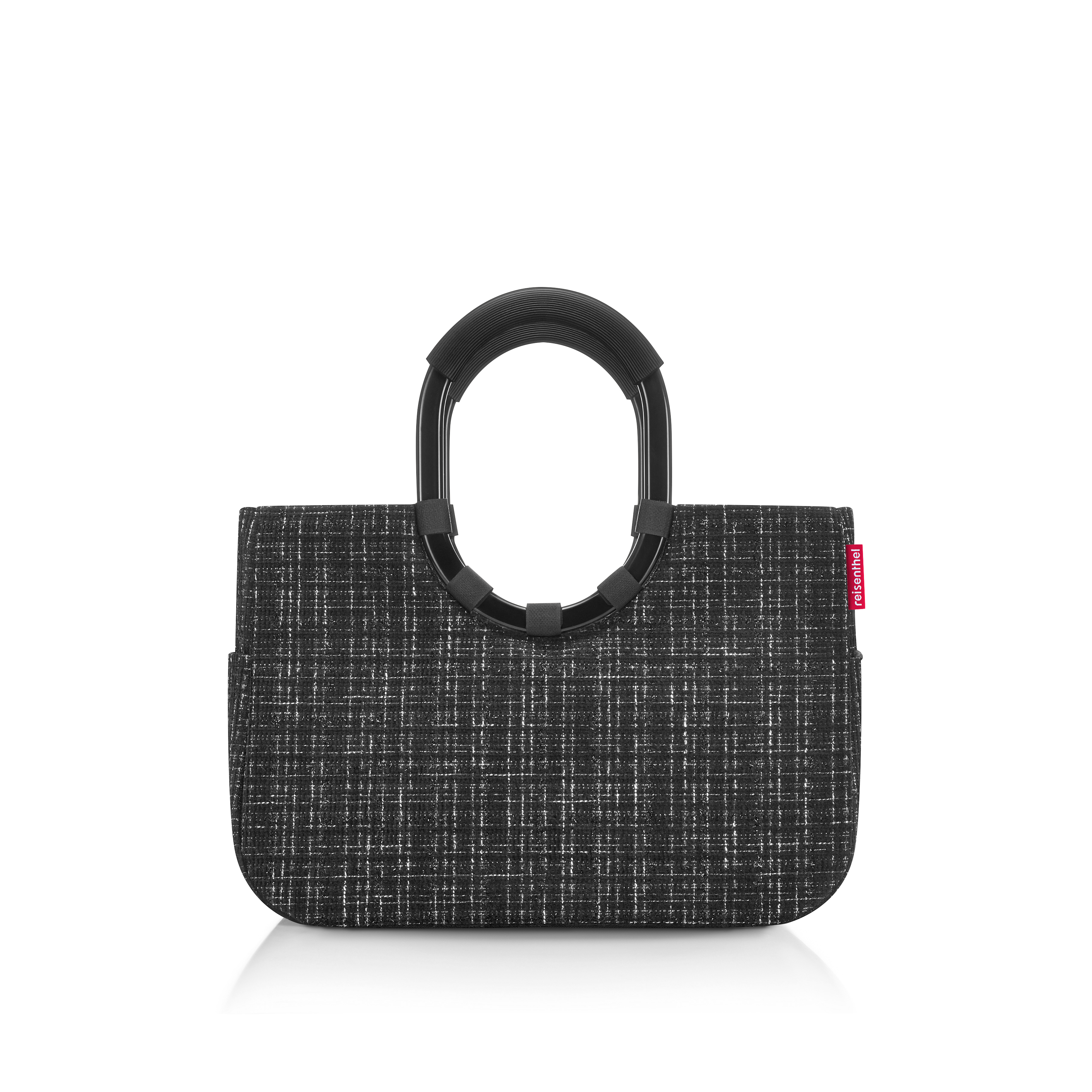 reisenthel, loopshopper M - bouclé black