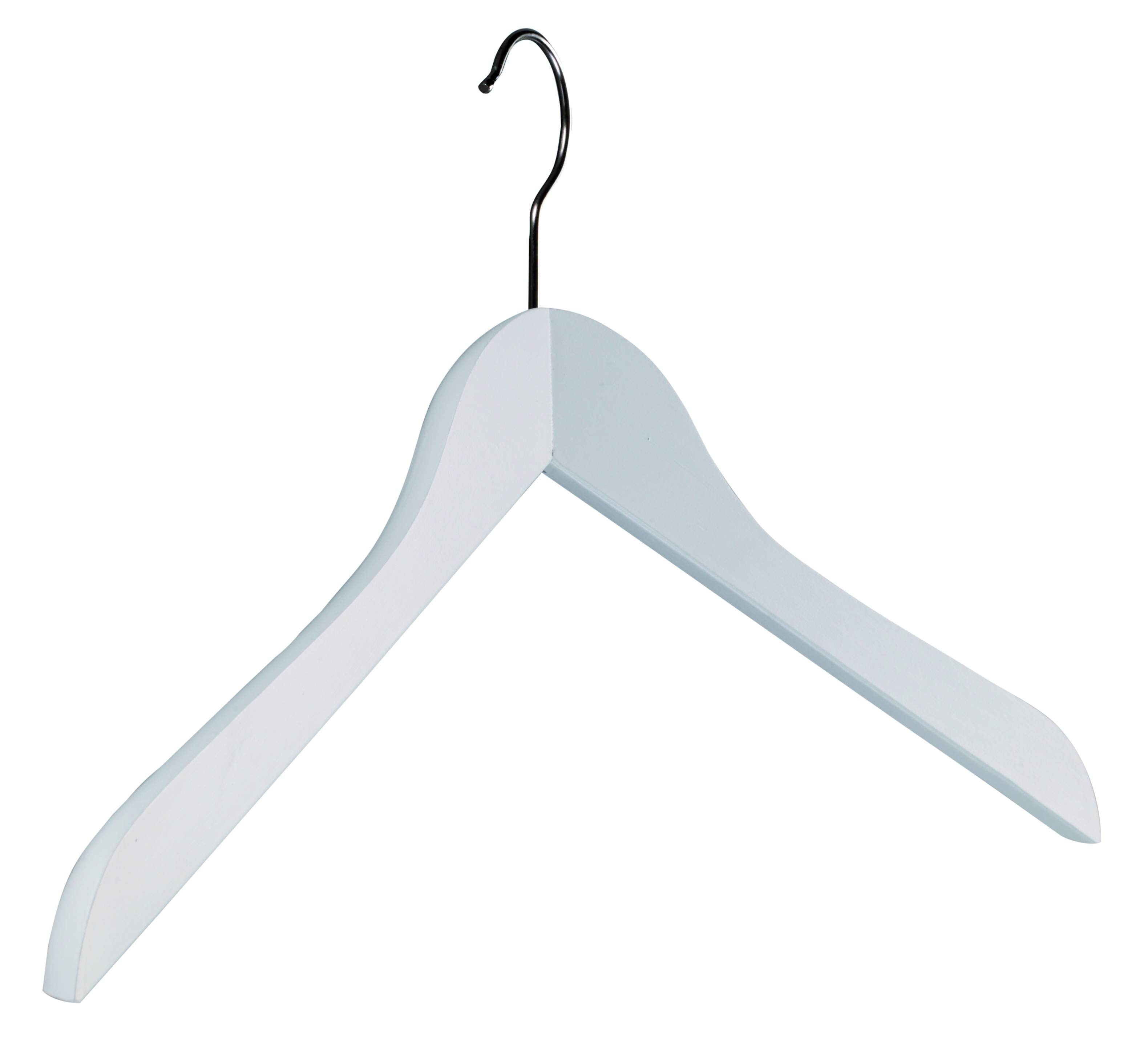 Kleiderbügel, Buche weiß lackiert - 200c