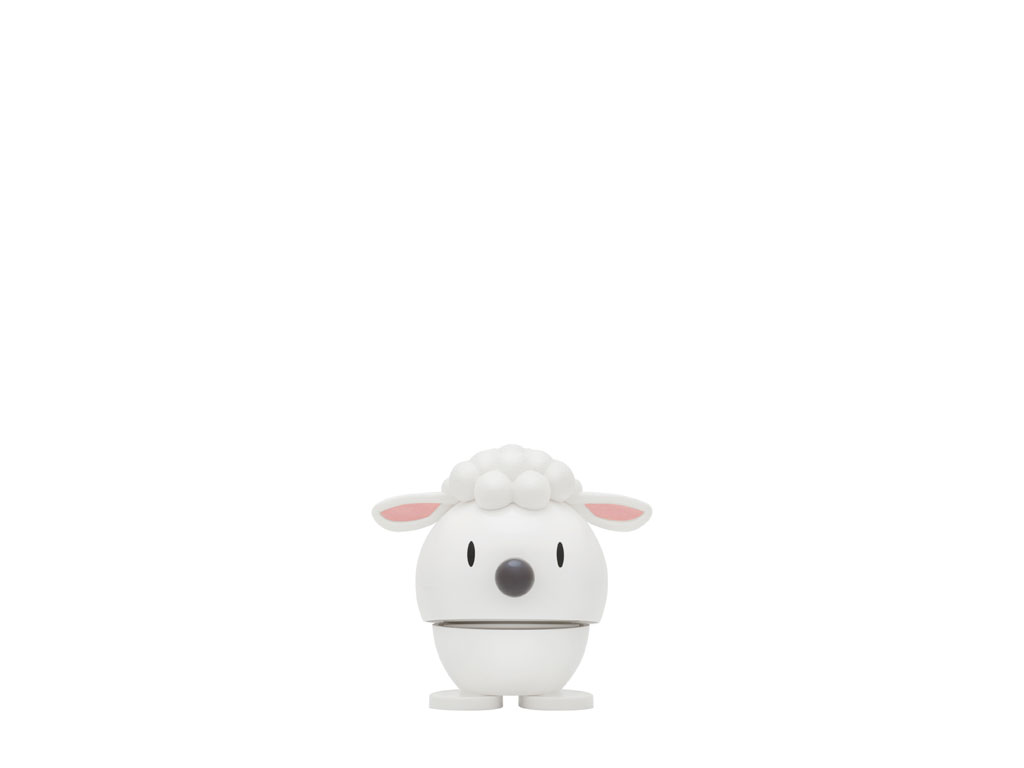 Hoptimist Lambert - white, ca. H 7,4 cm, Ø 5,8 cm