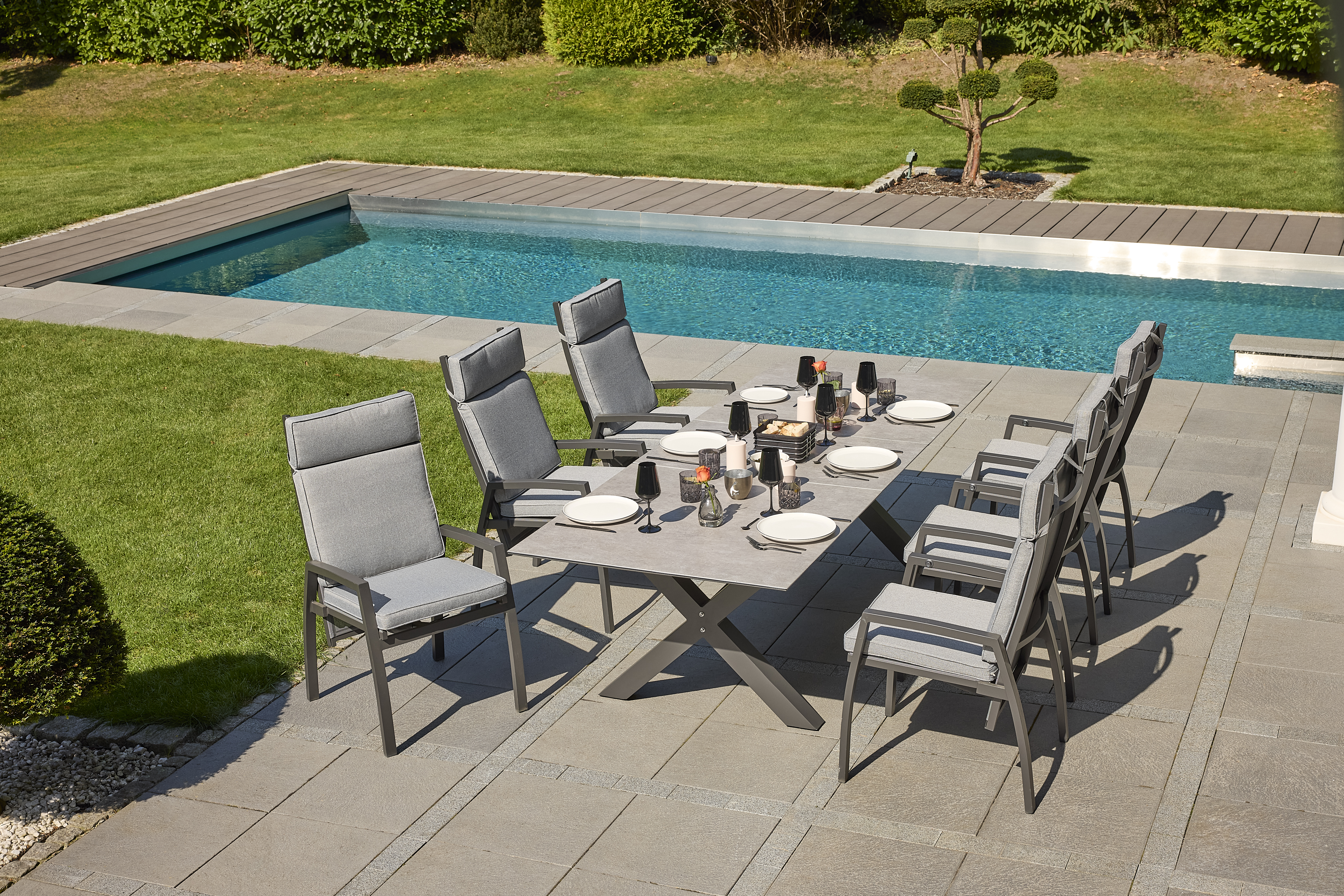 Sessel, Outdoor, inkl. Sitzauflage - Sondrino