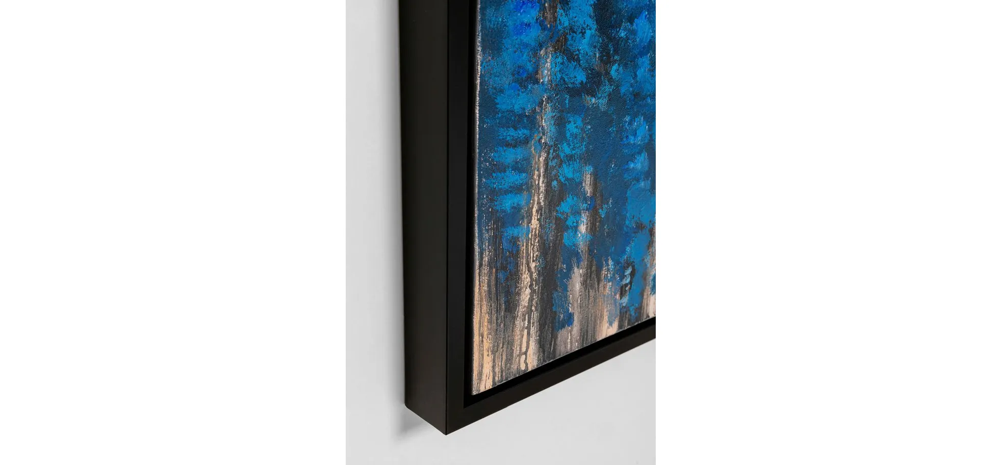 Bild - LB ca. 120x180 cm, Blau