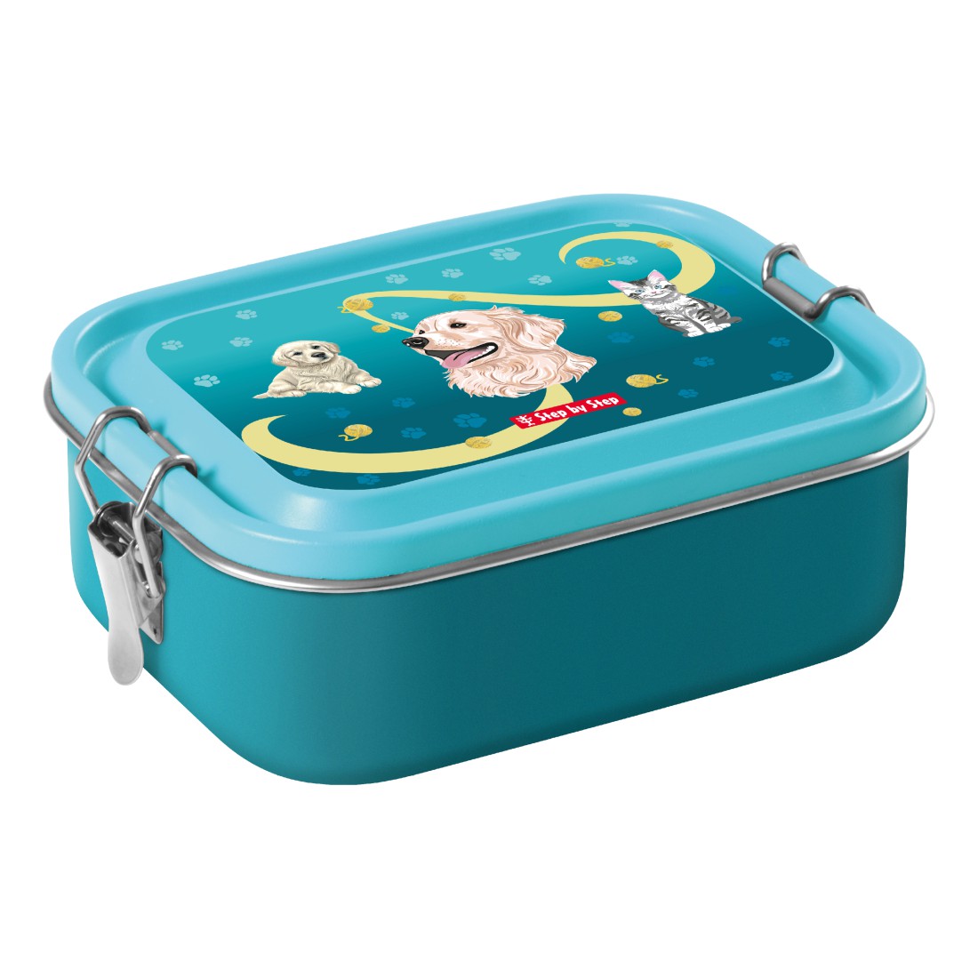Edelstahl-Lunchbox "Sweet Pet" - 